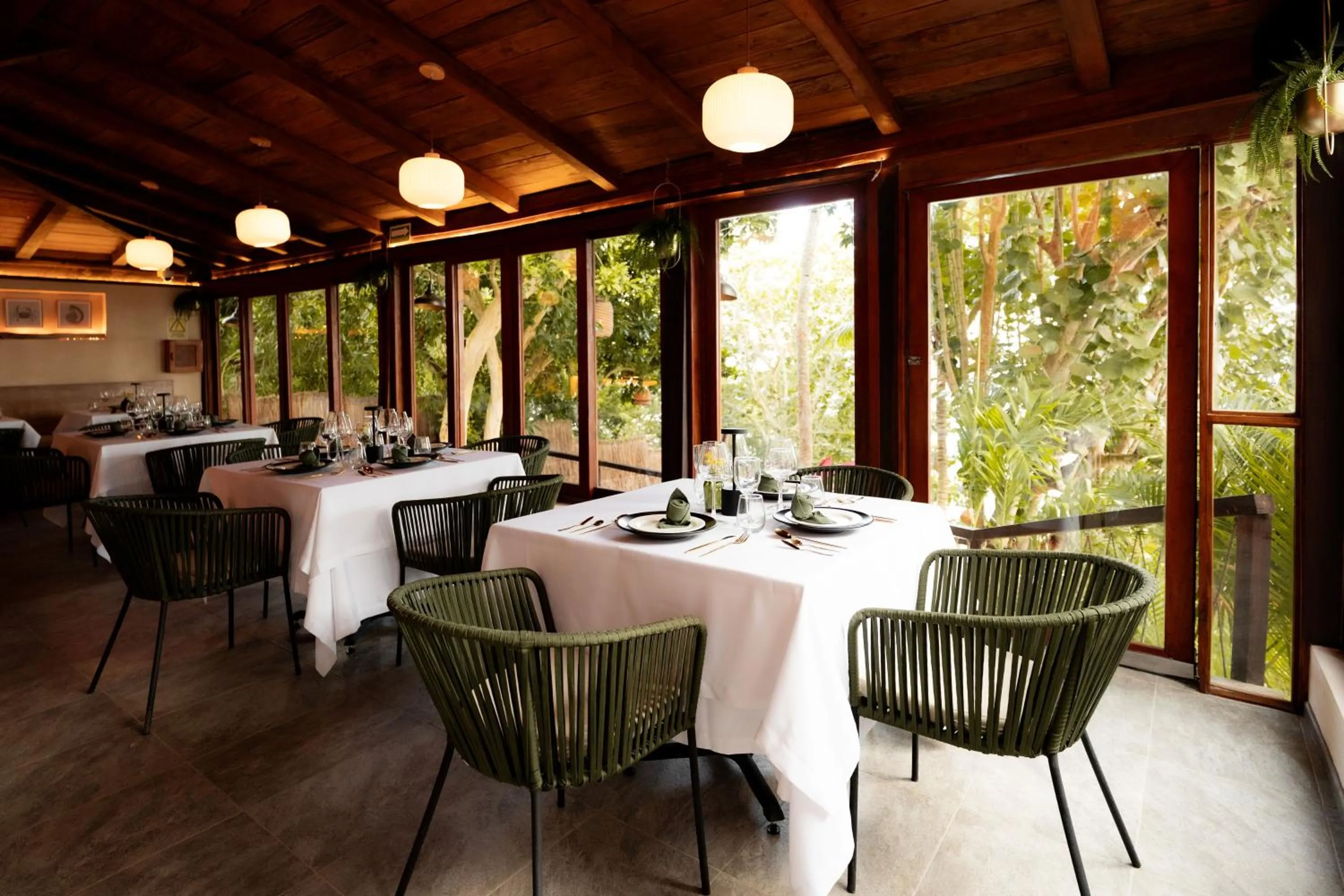 Restaurant/places to eat in Zelune Luxury Lagoon Resort Bacalar - Adults Only