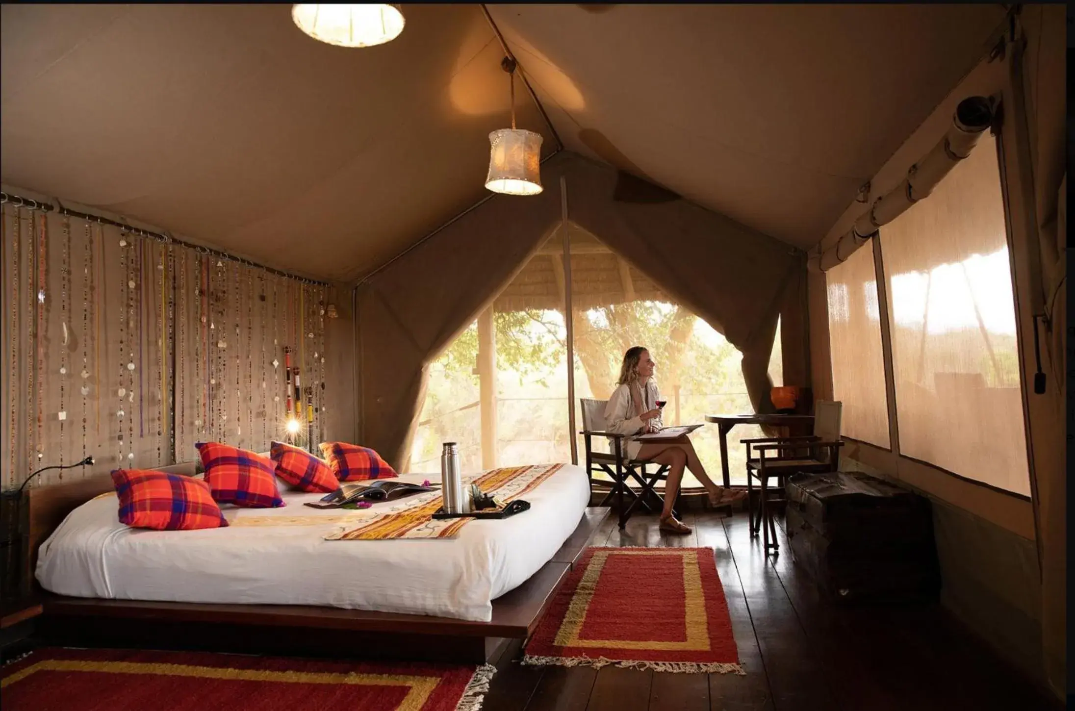 Twin Room in Basecamp Masai Mara Twin Room in Basecamp Masai Mara