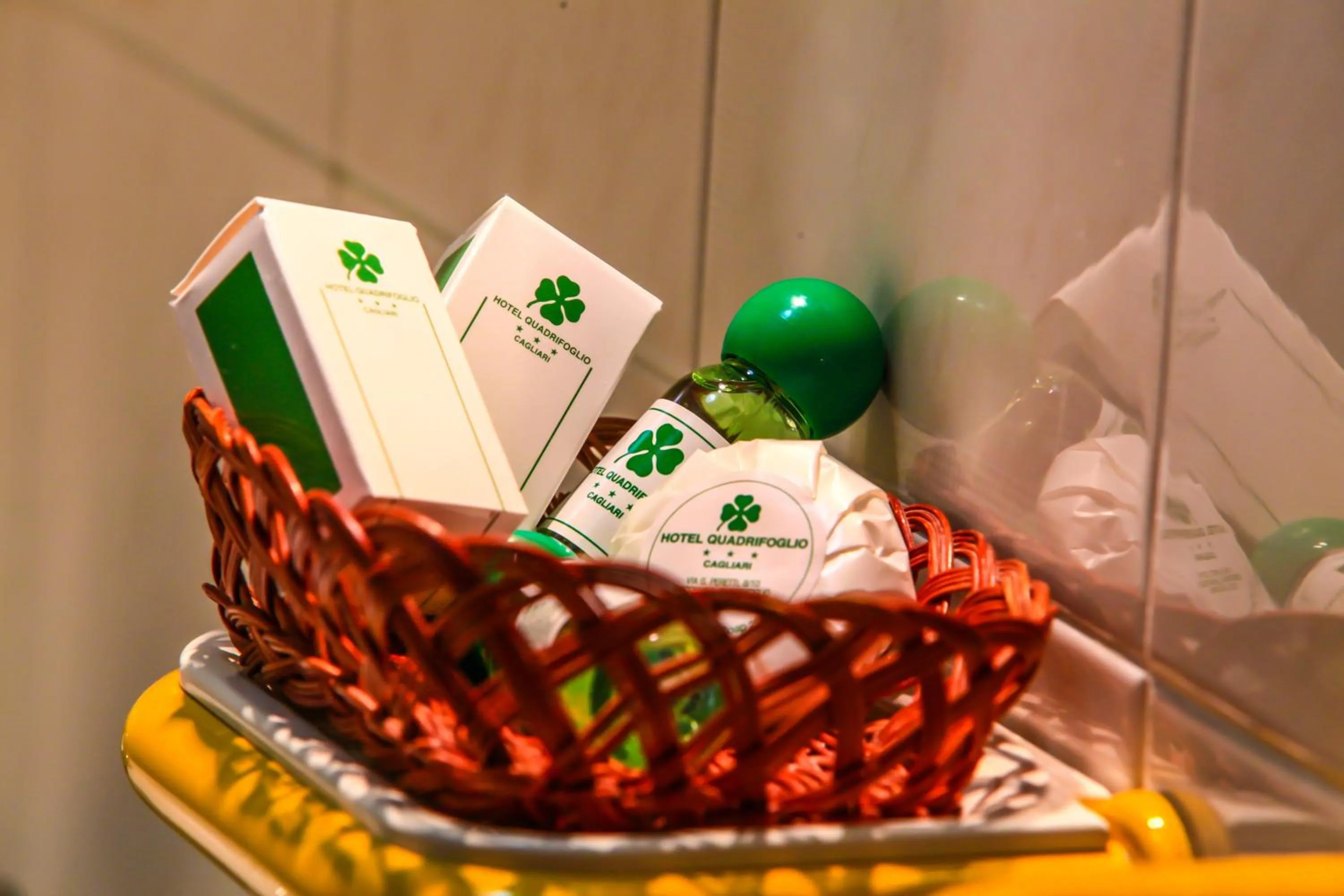 Bathroom in Hotel Quadrifoglio