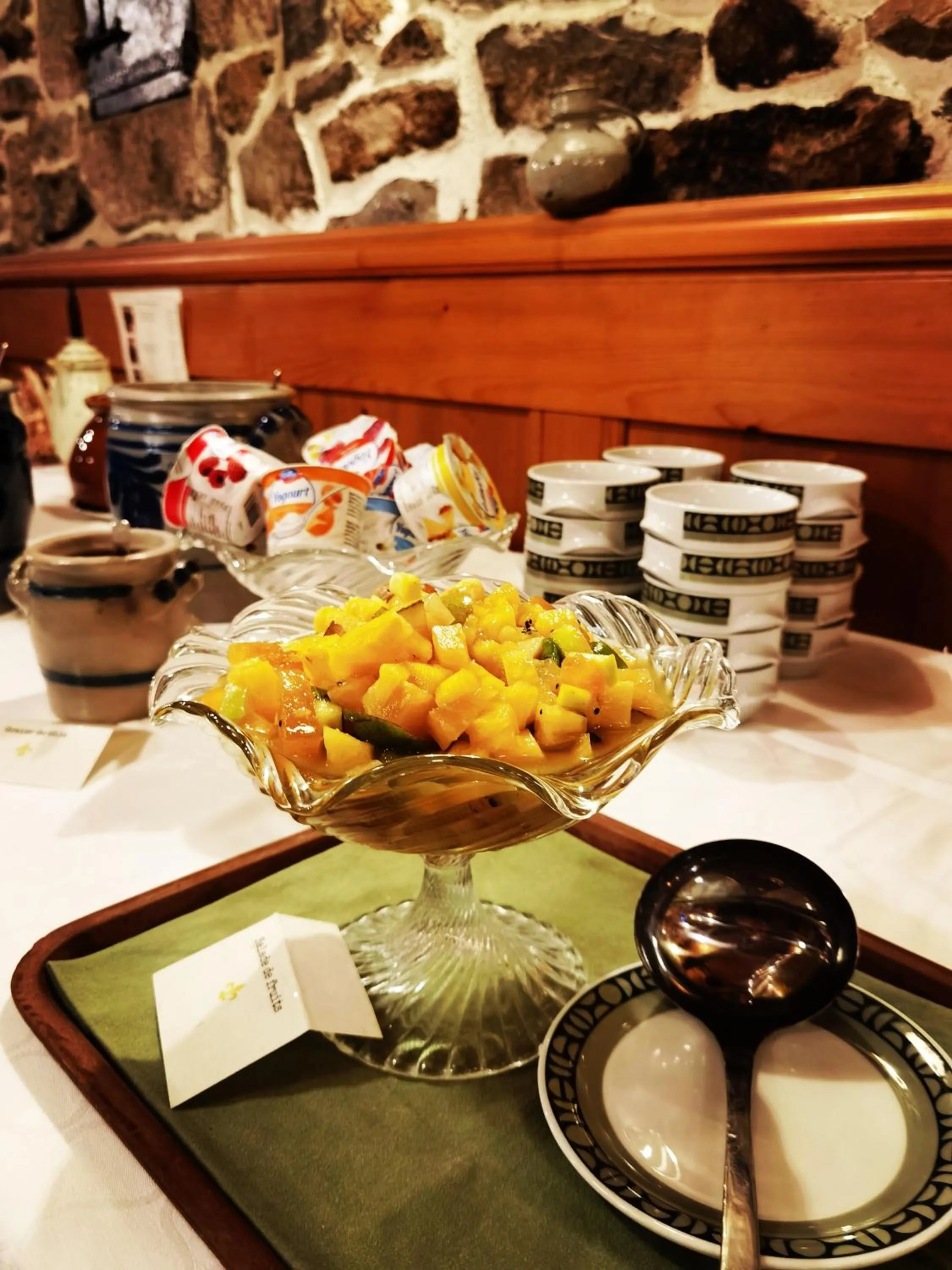 Breakfast in La Fleur de Lys