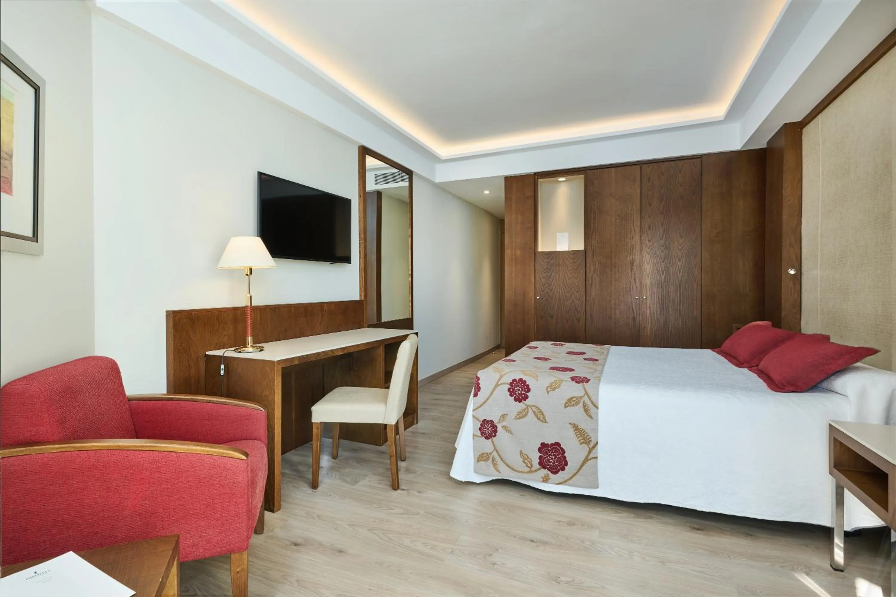 TV and multimedia, Bed in Hipotels Sherry Park