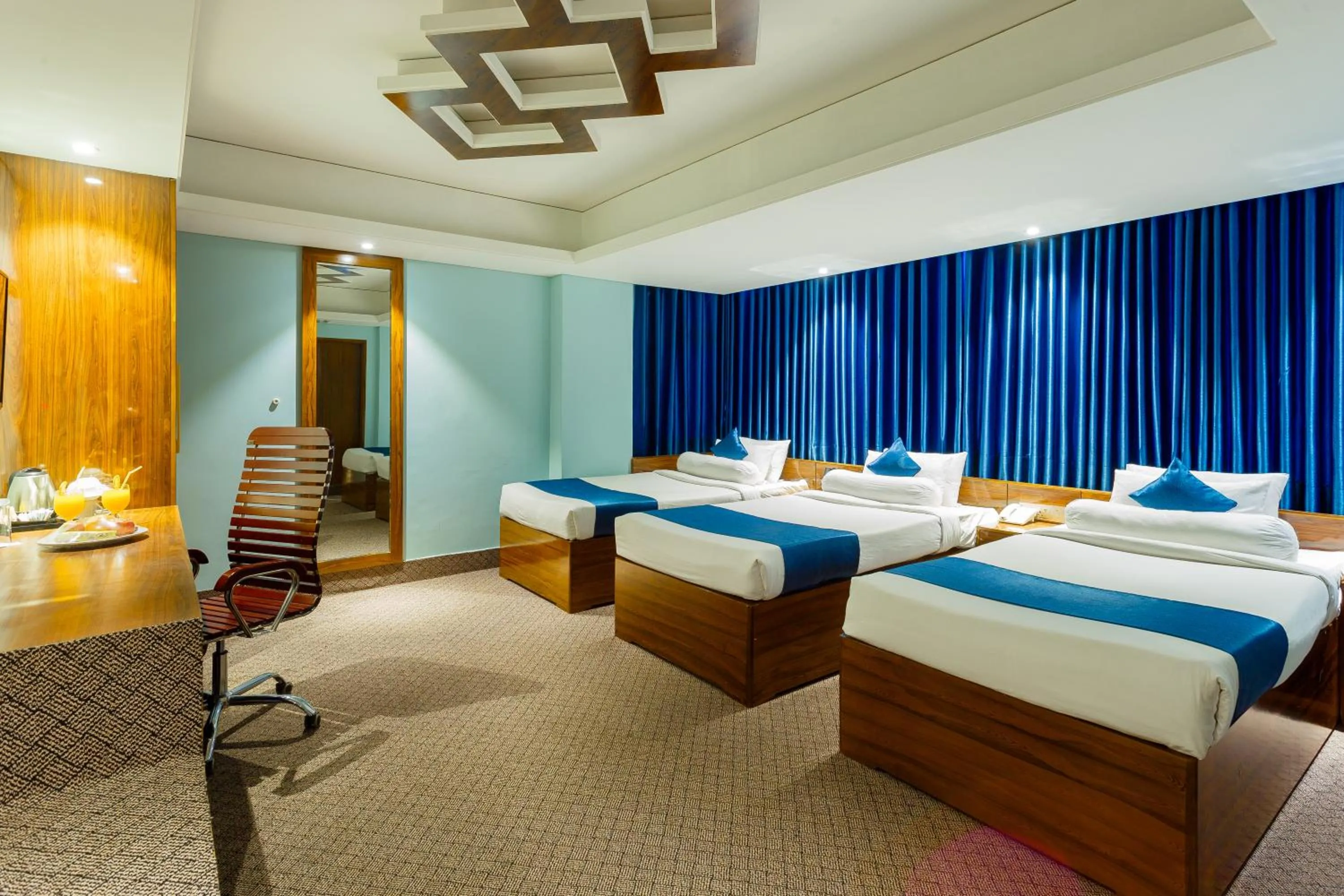 Bed in HOTEL THE CAPITAL LTD.