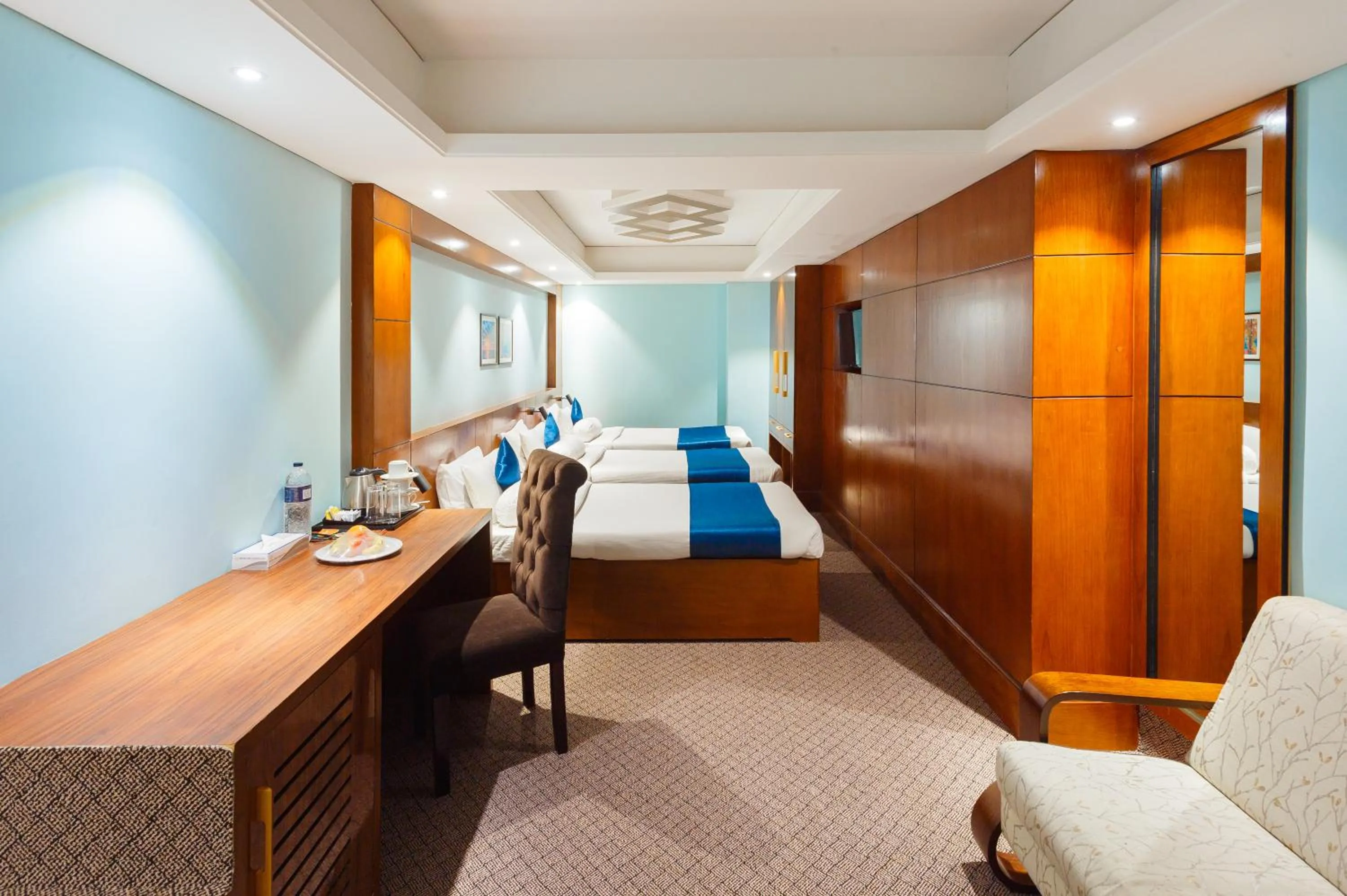 Bed in HOTEL THE CAPITAL LTD.