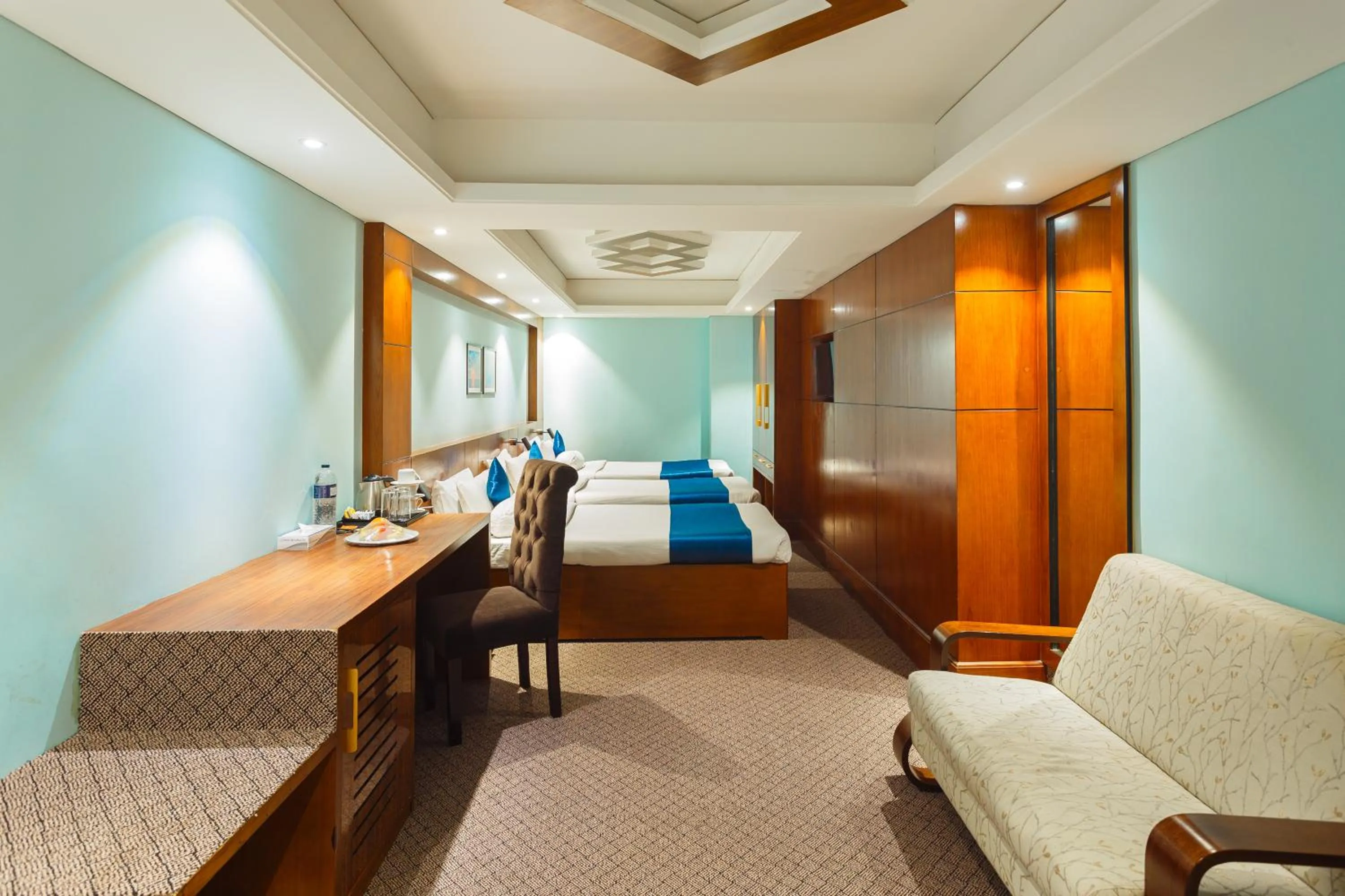 Bed in HOTEL THE CAPITAL LTD.