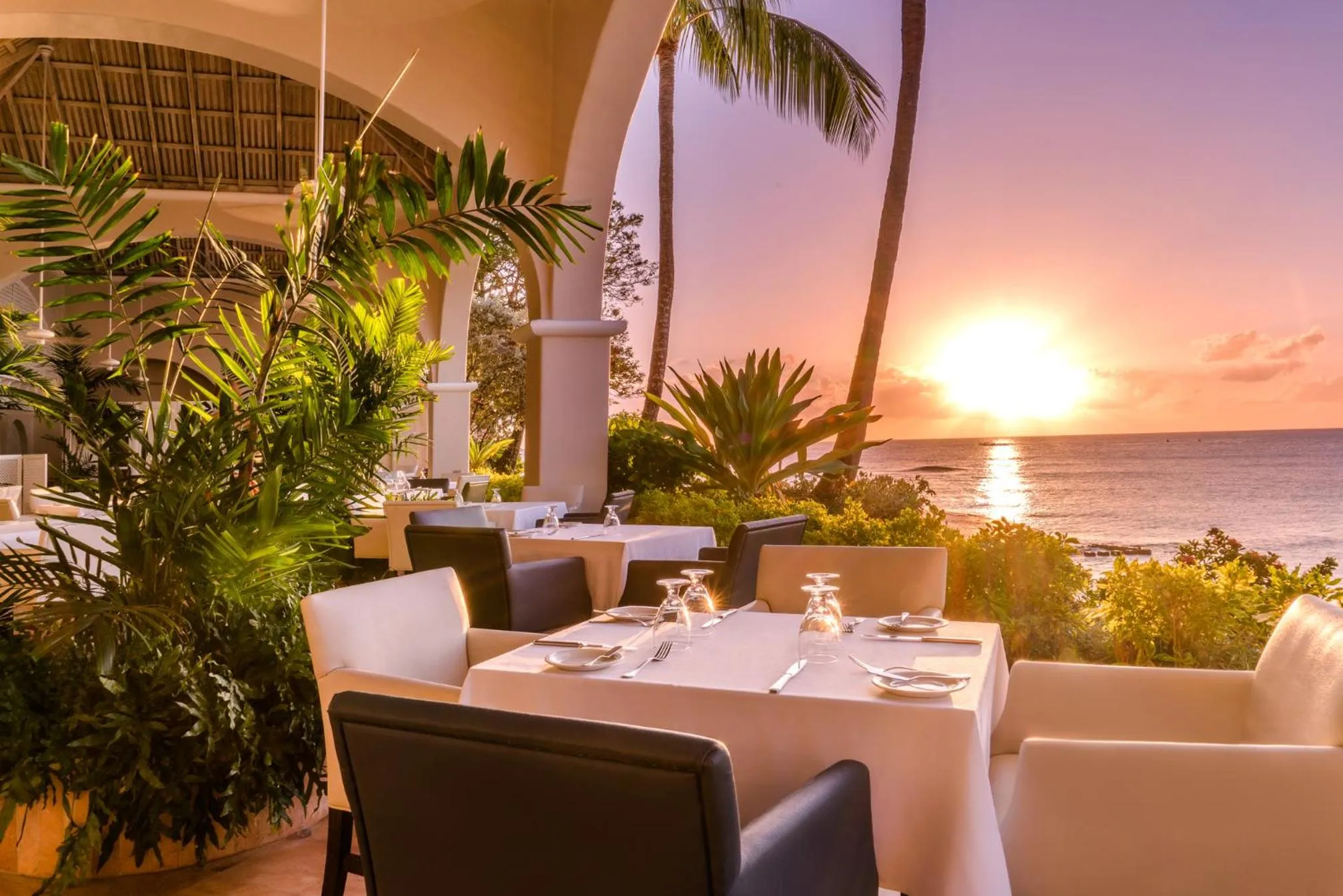 Restaurant/places to eat in Fairmont Royal Pavilion Barbados Resort