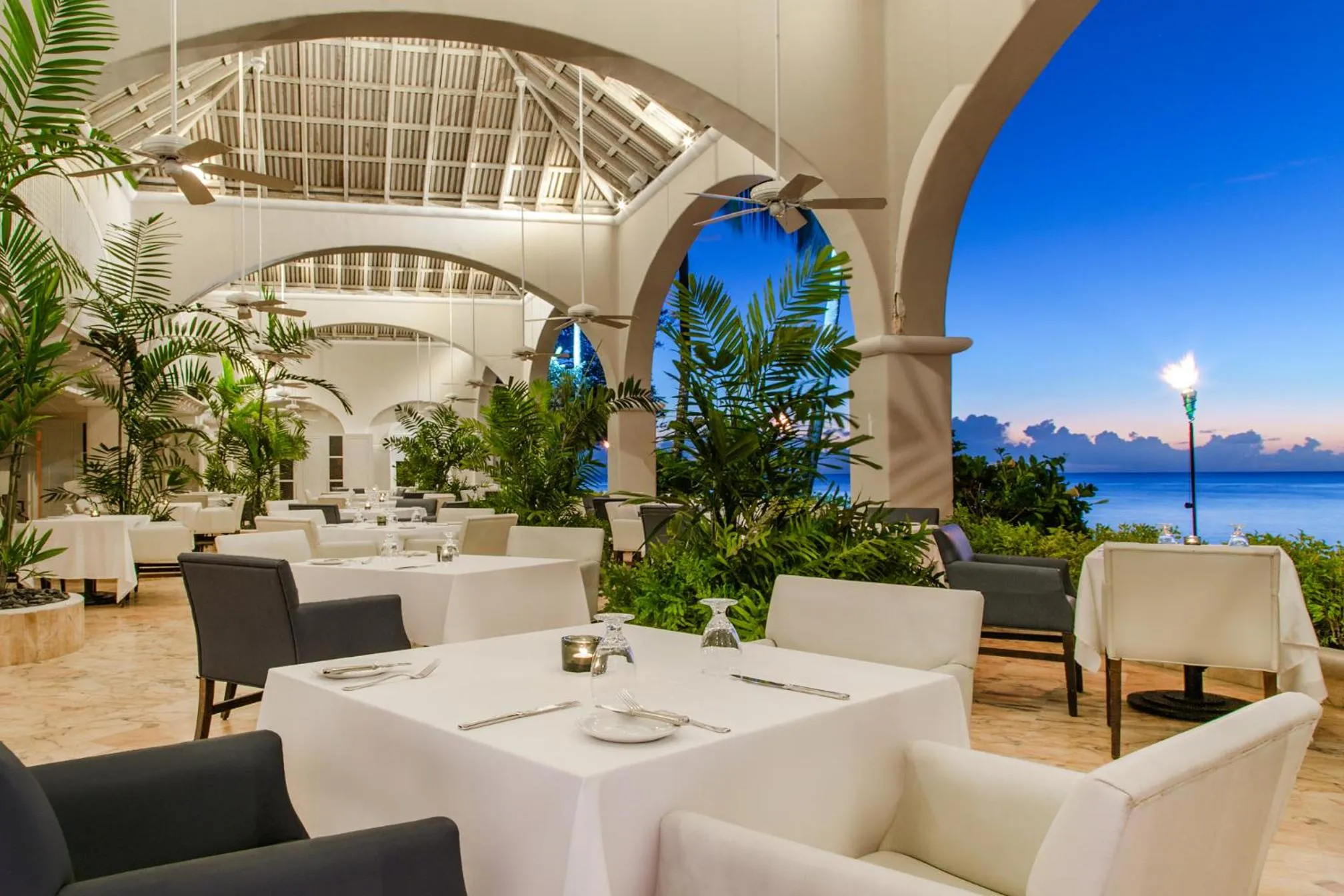 Restaurant/places to eat in Fairmont Royal Pavilion Barbados Resort