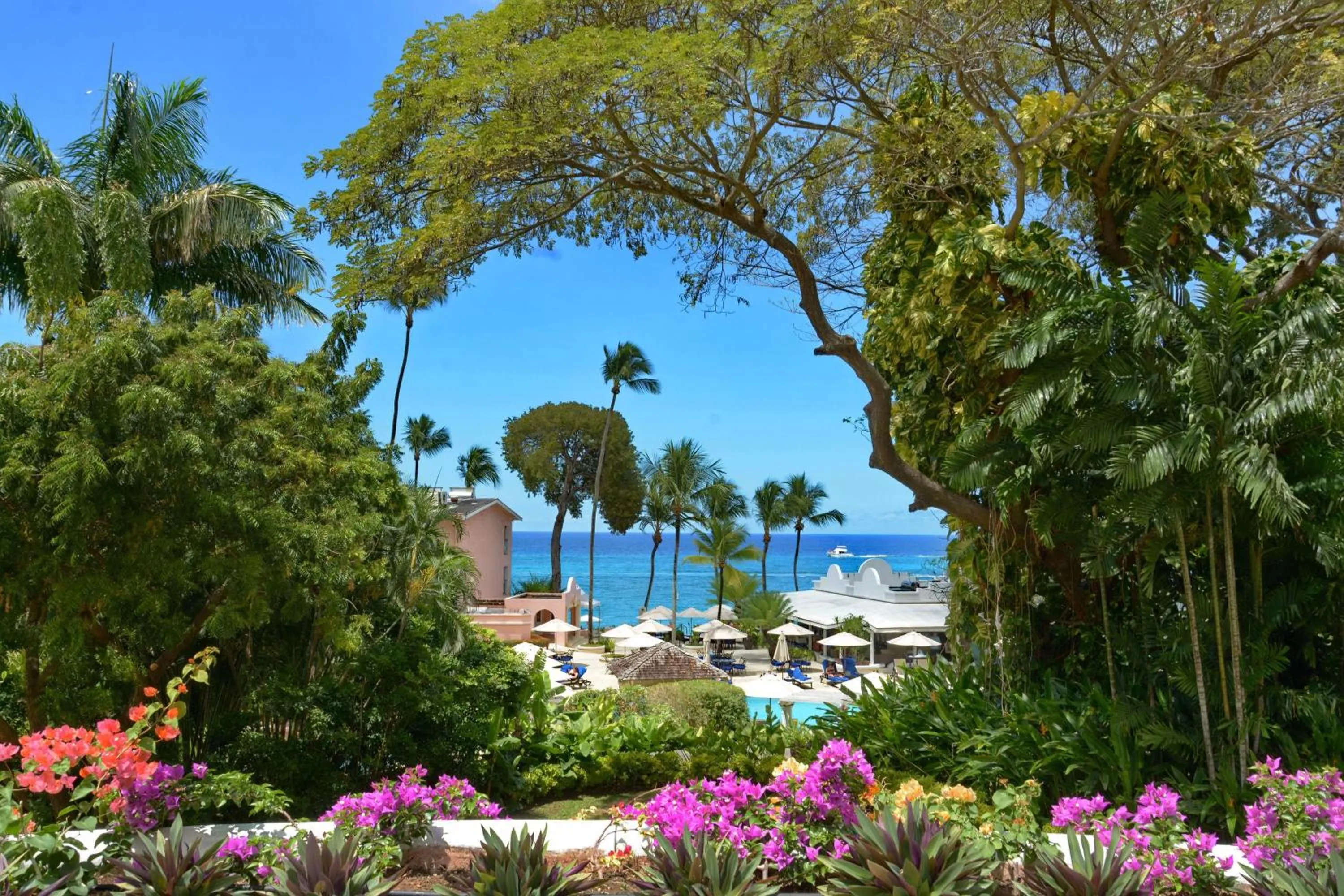 Sea view in Fairmont Royal Pavilion Barbados Resort