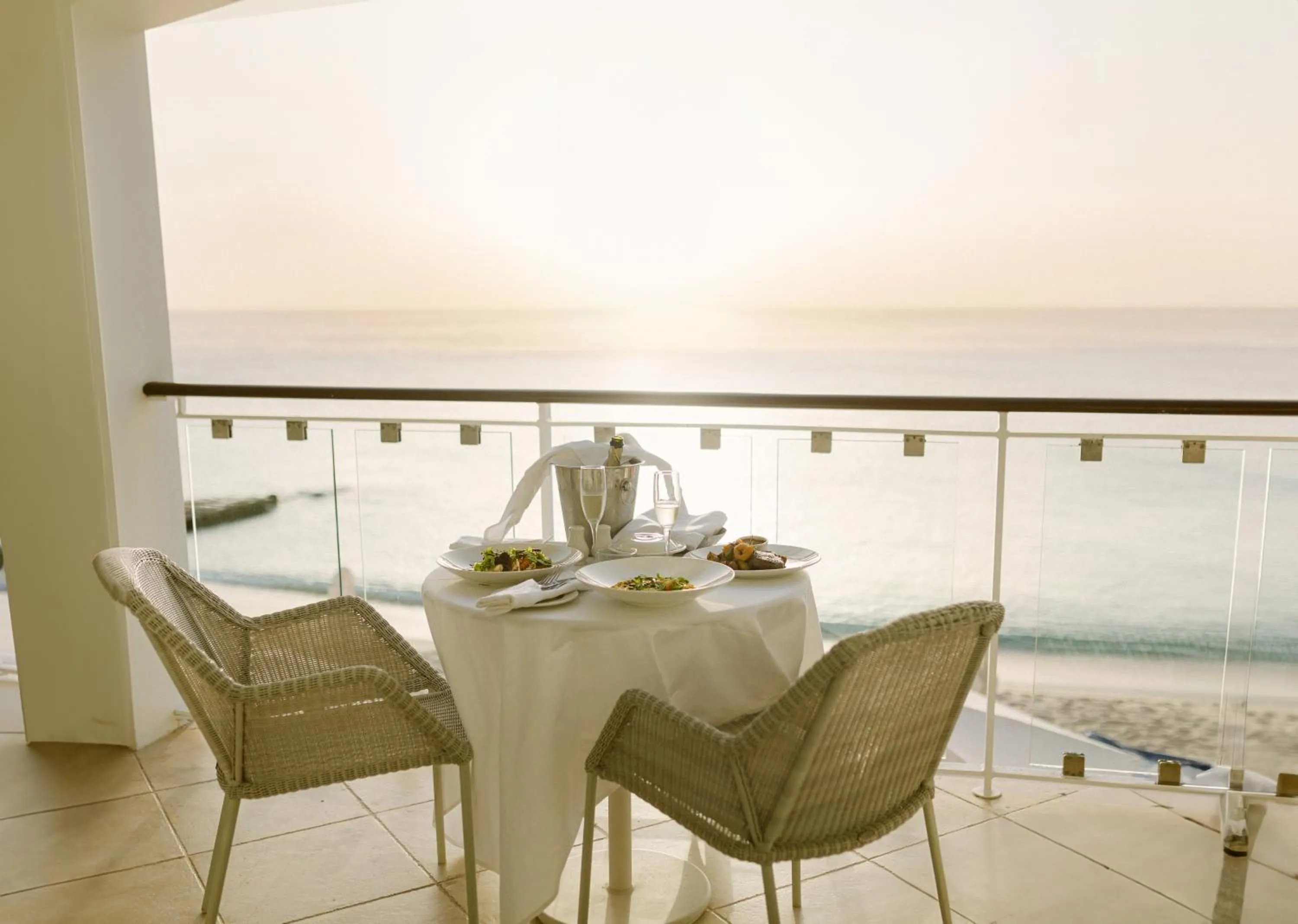 Seating area in Fairmont Royal Pavilion Barbados Resort