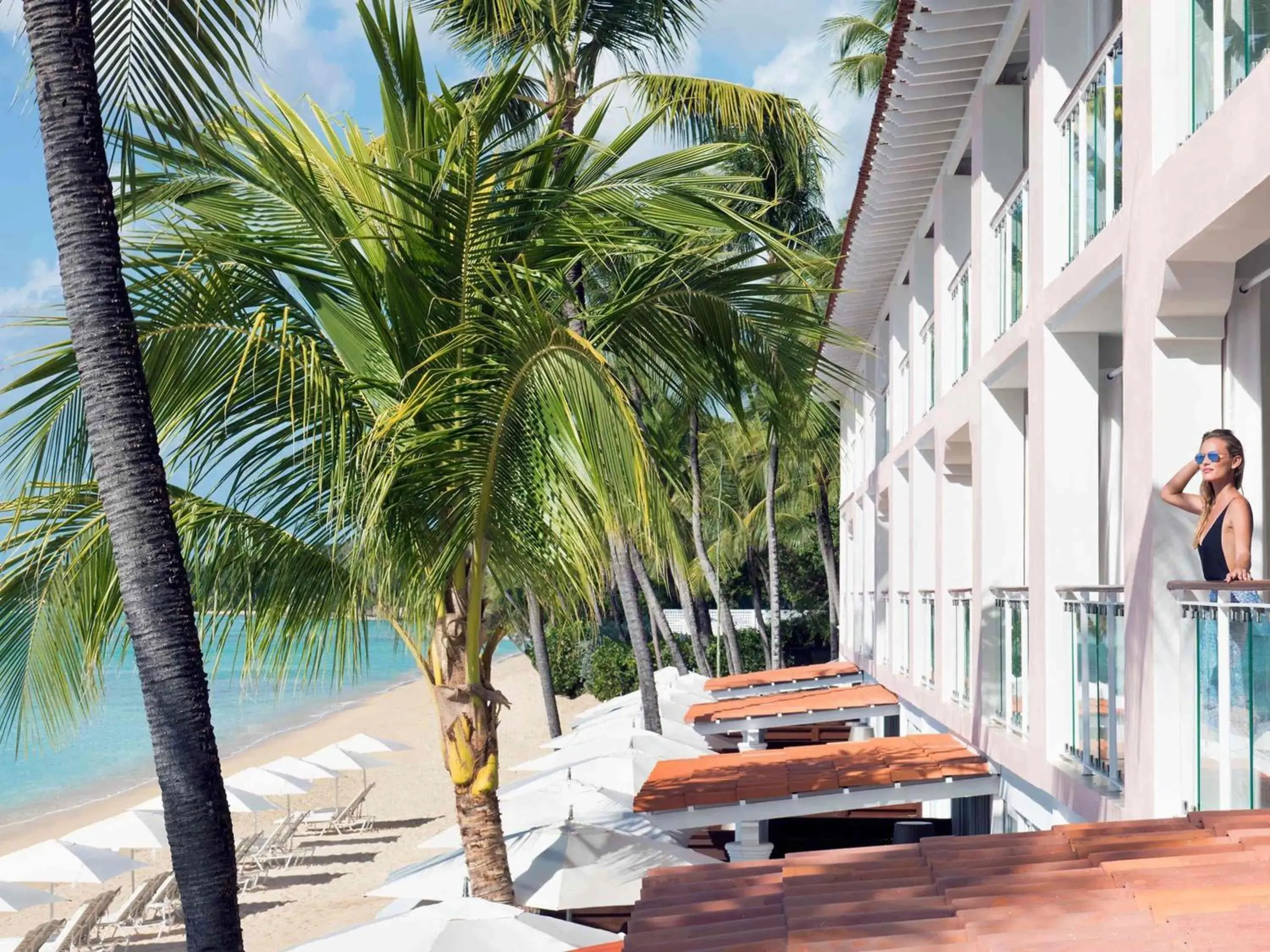 Bedroom in Fairmont Royal Pavilion Barbados Resort Bedroom in Fairmont Royal Pavilion Barbados Resort