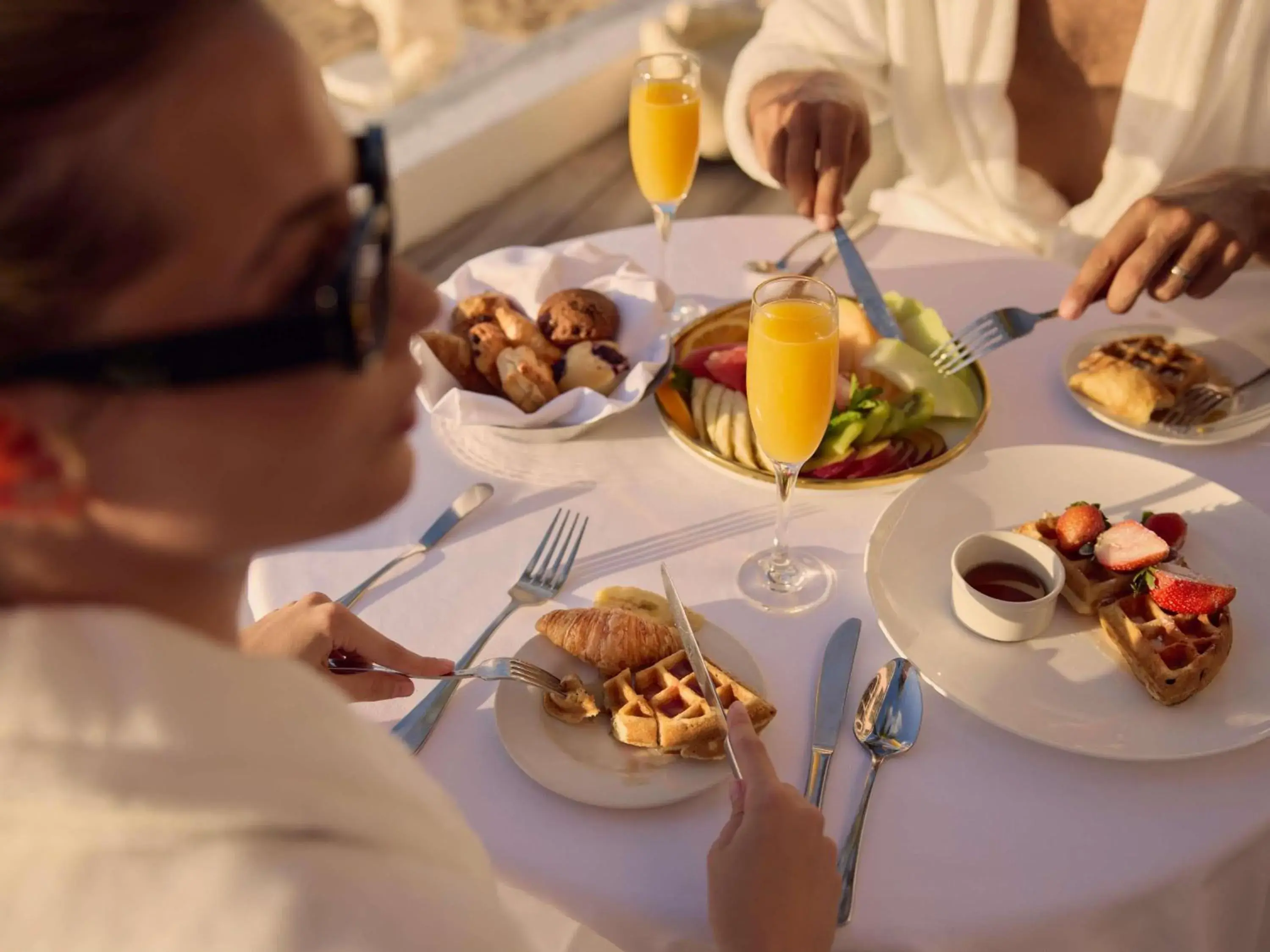 Breakfast in Fairmont Royal Pavilion Barbados Resort Breakfast in Fairmont Royal Pavilion Barbados Resort