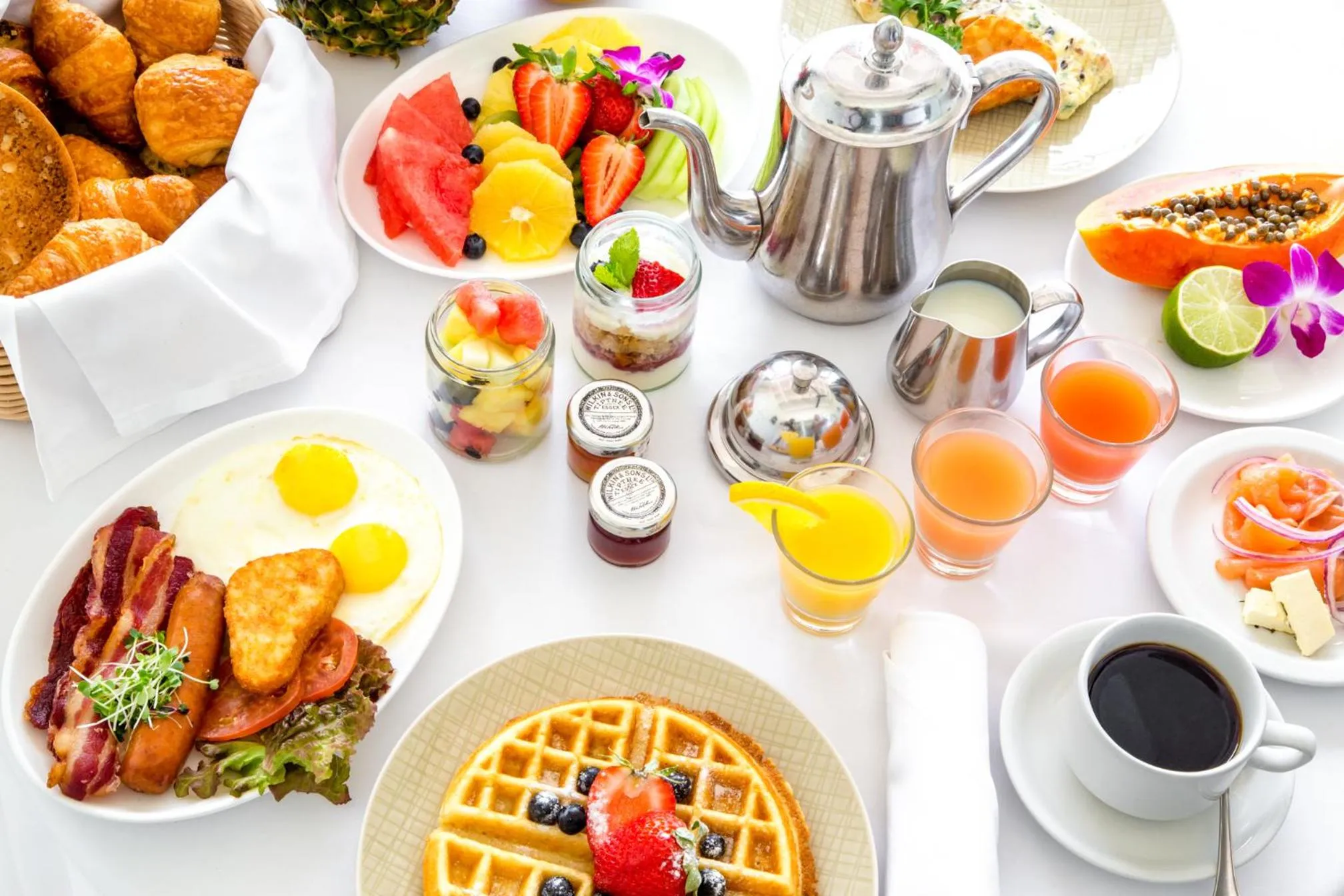 Breakfast in Fairmont Royal Pavilion Barbados Resort