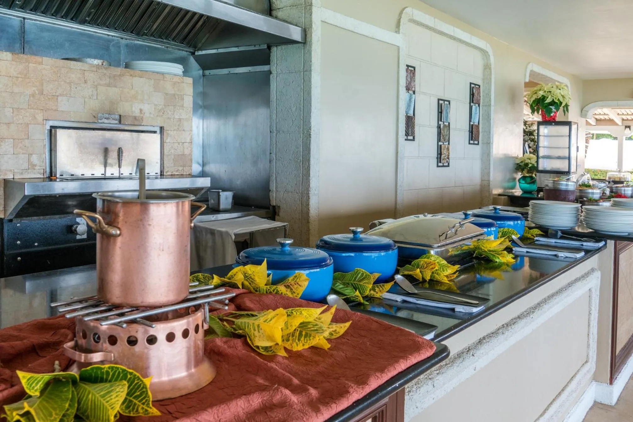 Kitchen or kitchenette in Fairmont Royal Pavilion Barbados Resort