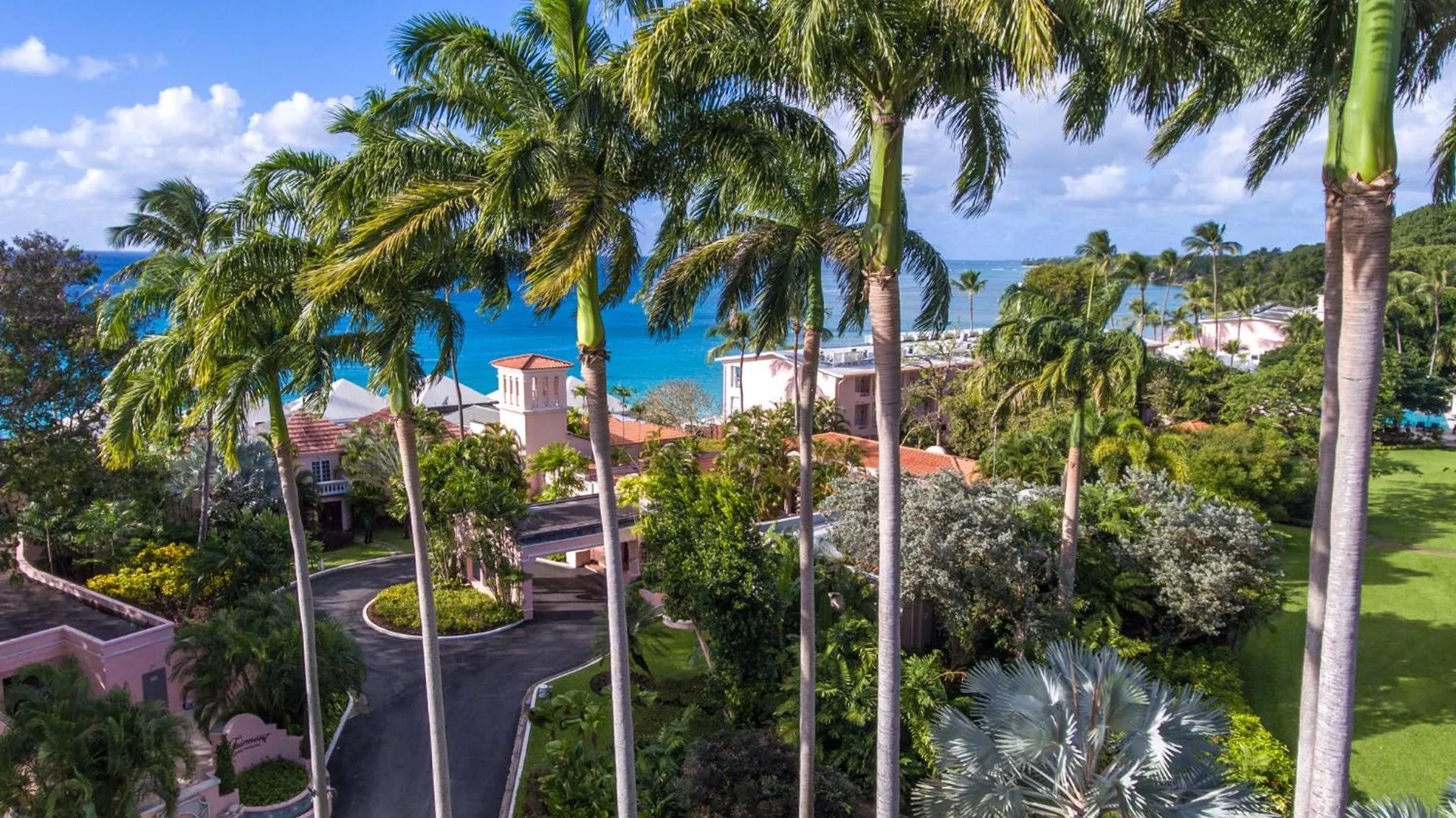 Bird's eye view in Fairmont Royal Pavilion Barbados Resort