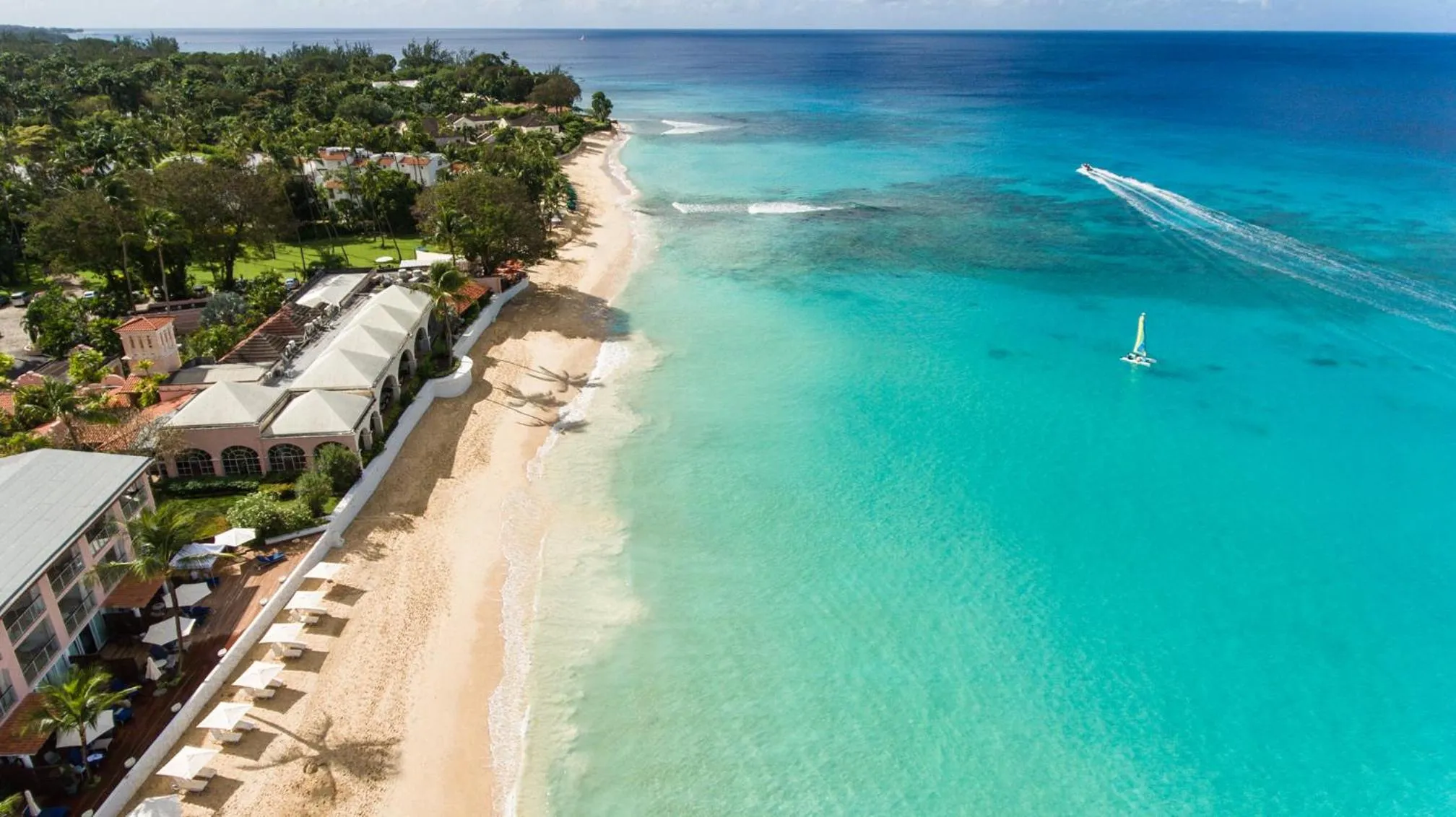 Bird's eye view in Fairmont Royal Pavilion Barbados Resort