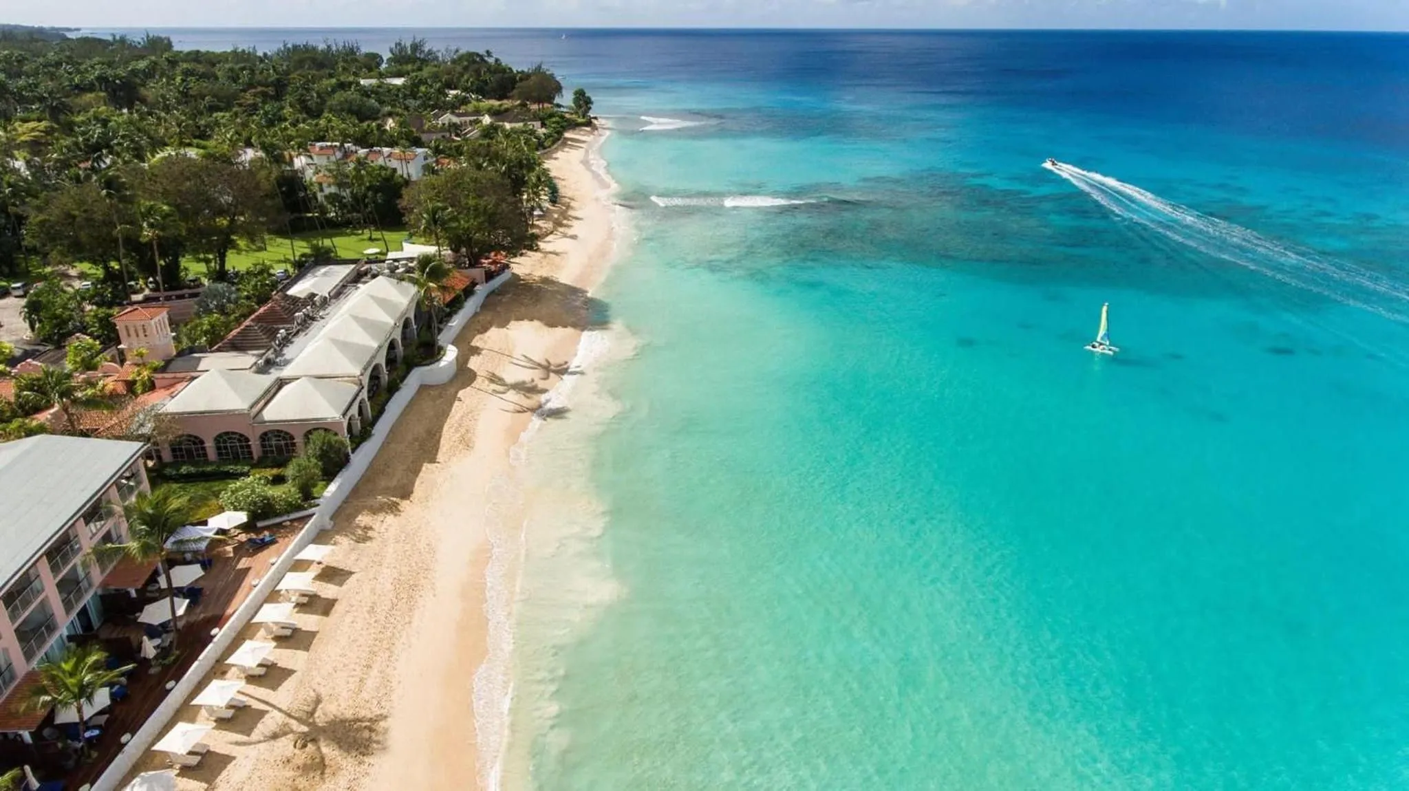 Bird's eye view in Fairmont Royal Pavilion Barbados Resort