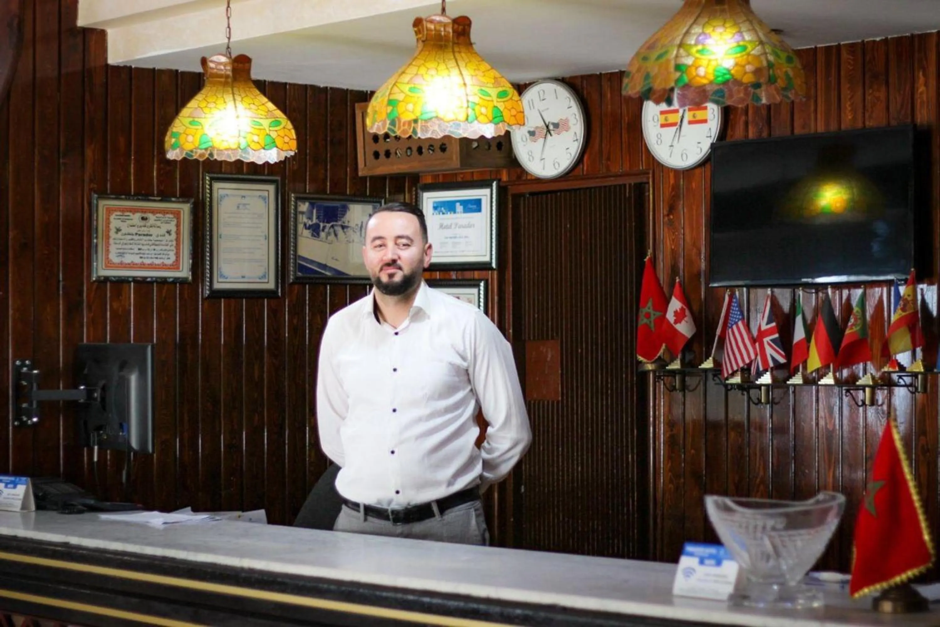 Staff in Hotel Parador