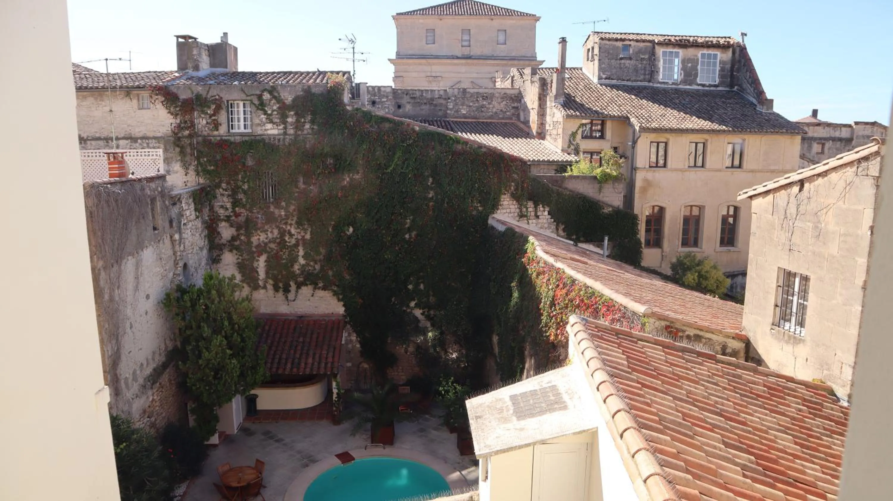 City view in Hotel Du Forum