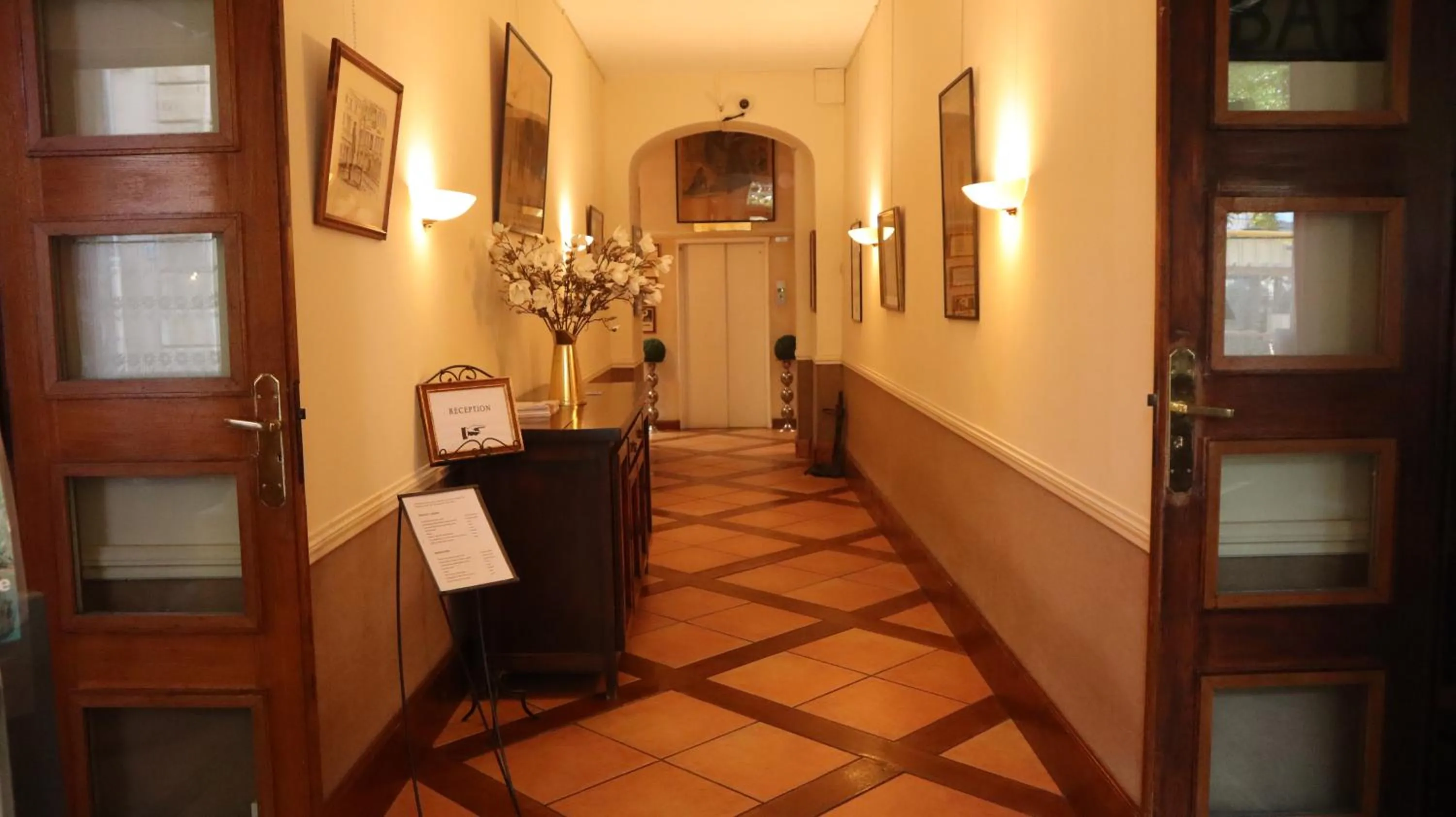 Lobby or reception in Hotel Du Forum