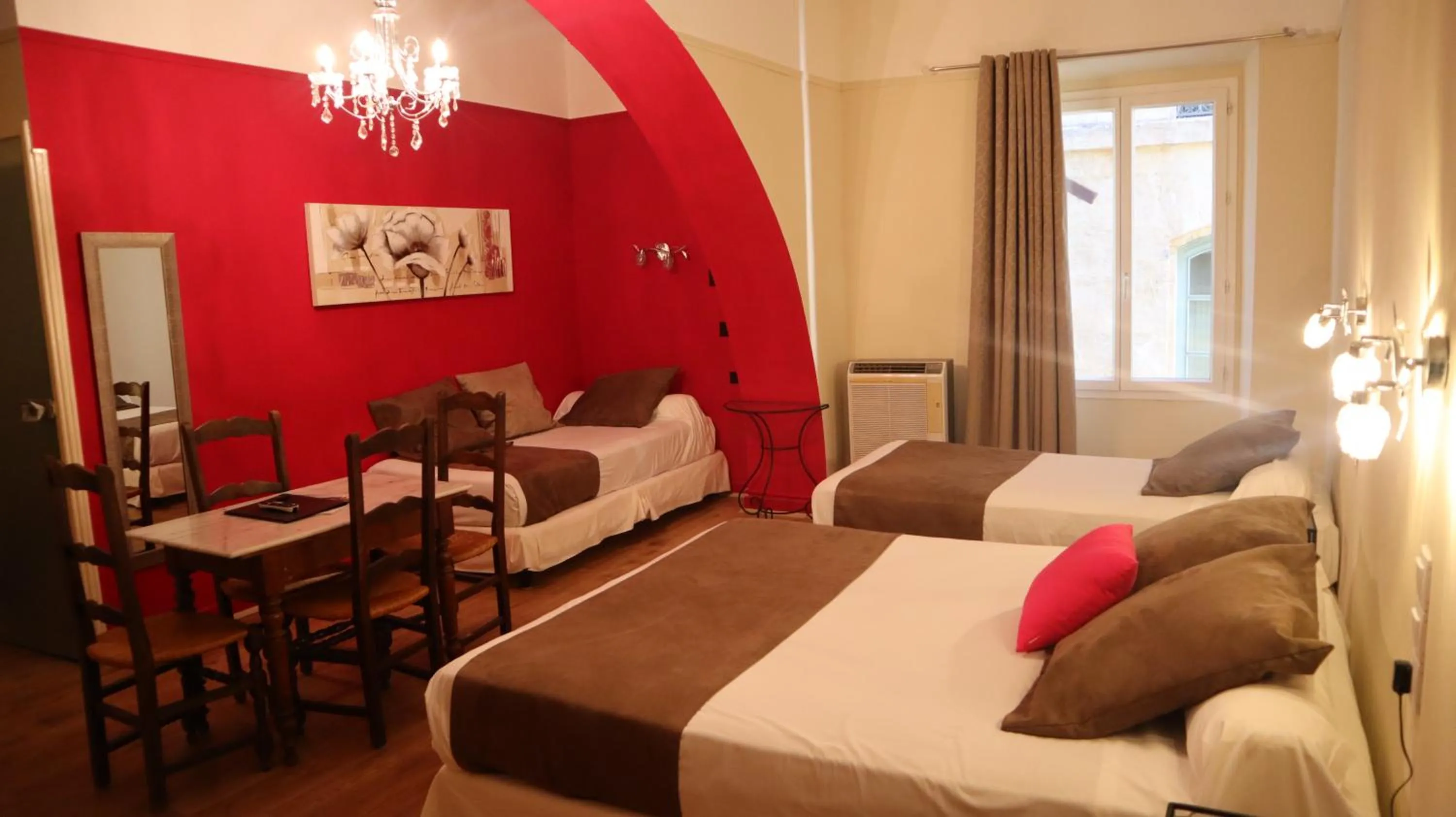 Bed in Hotel Du Forum