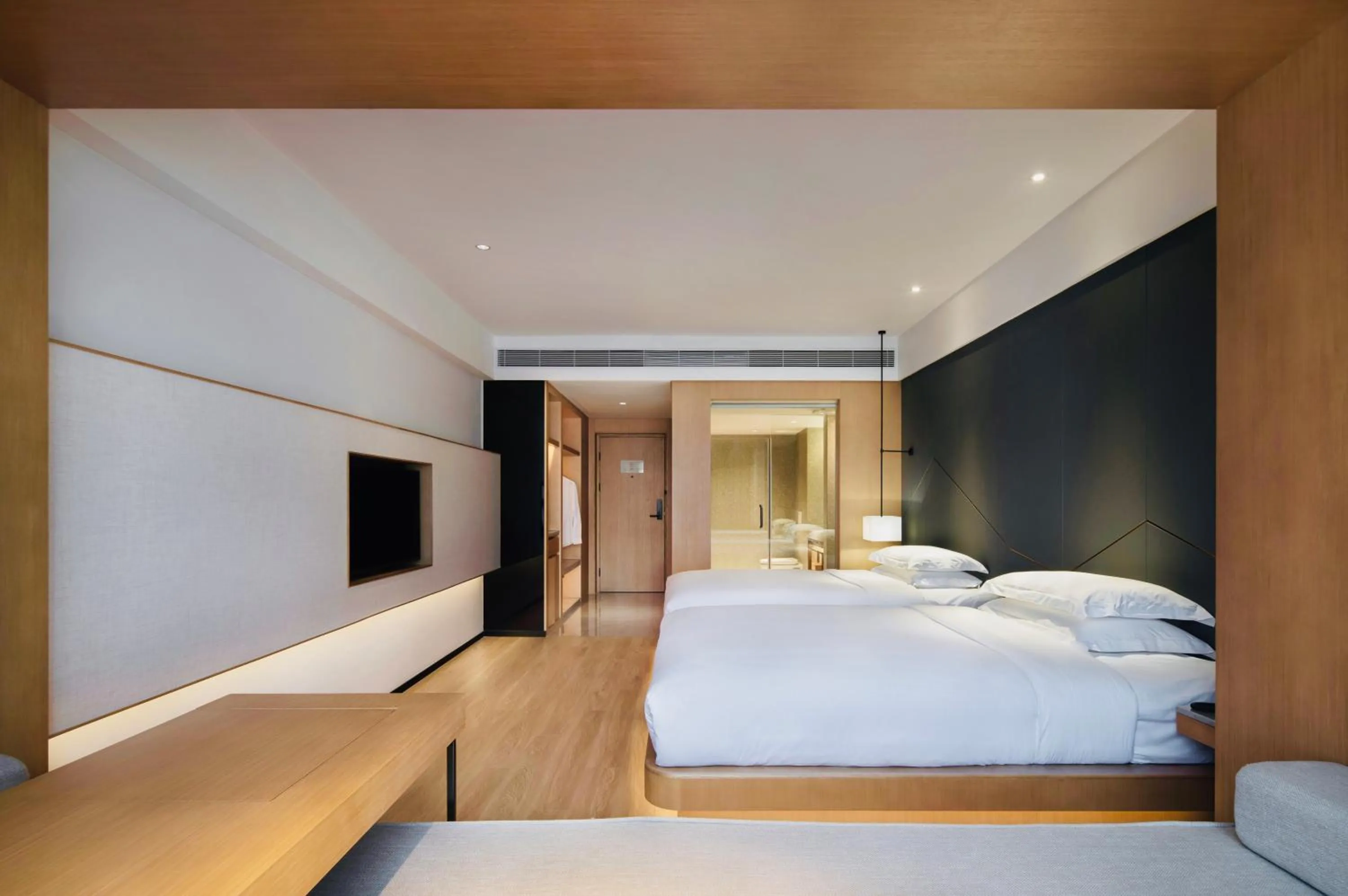 Bed in Haikou S-INN Hotel