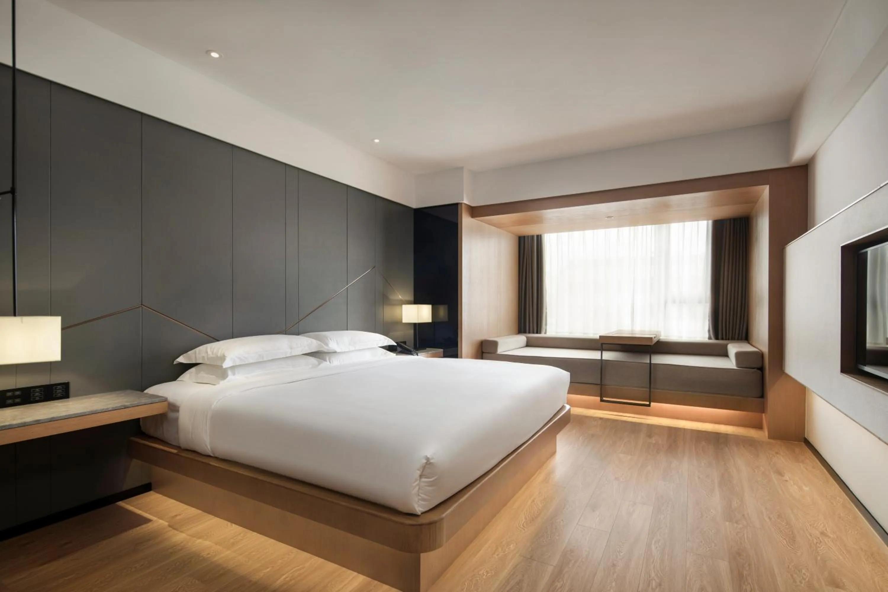 Bed in Haikou S-INN Hotel