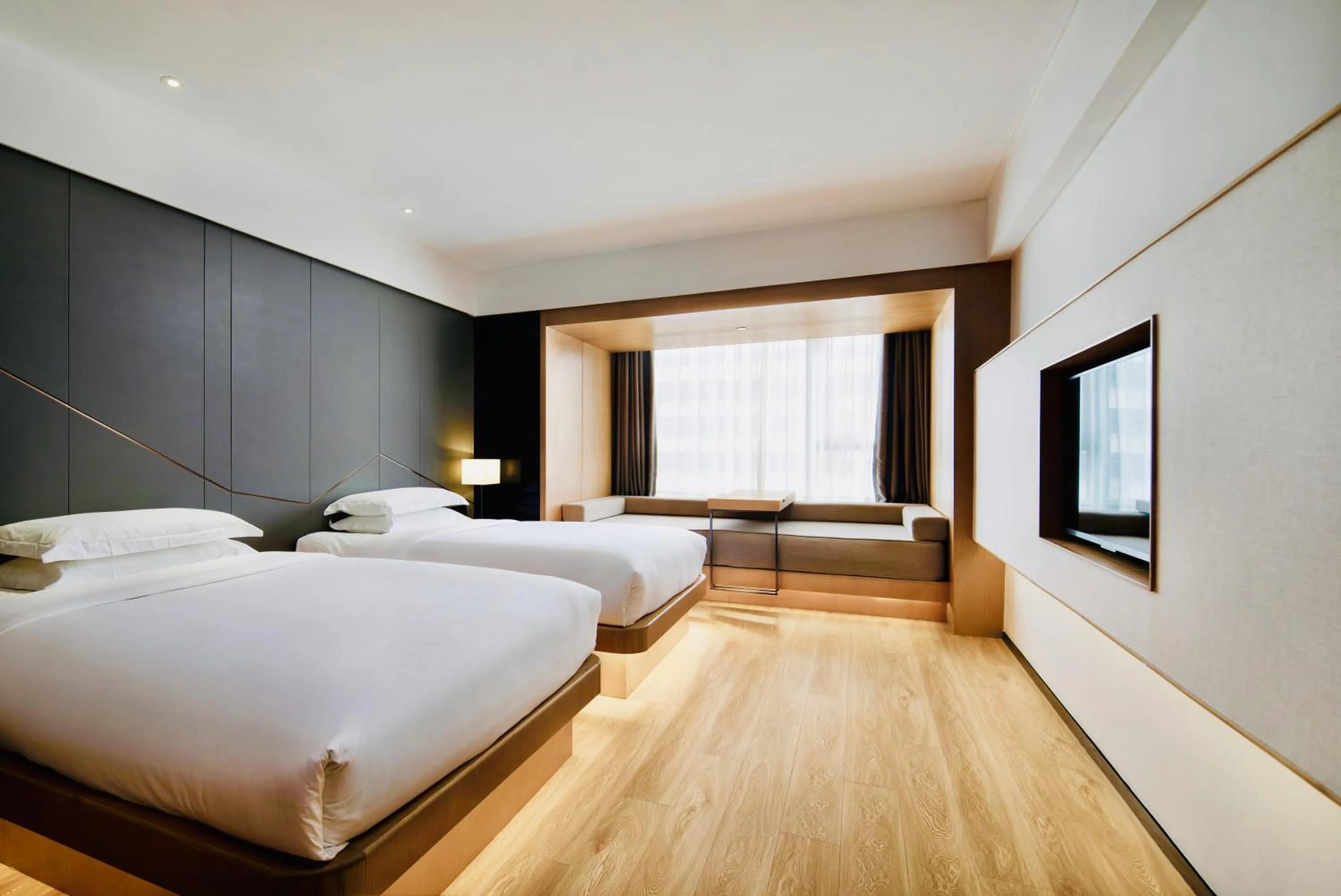 Bed in Haikou S-INN Hotel