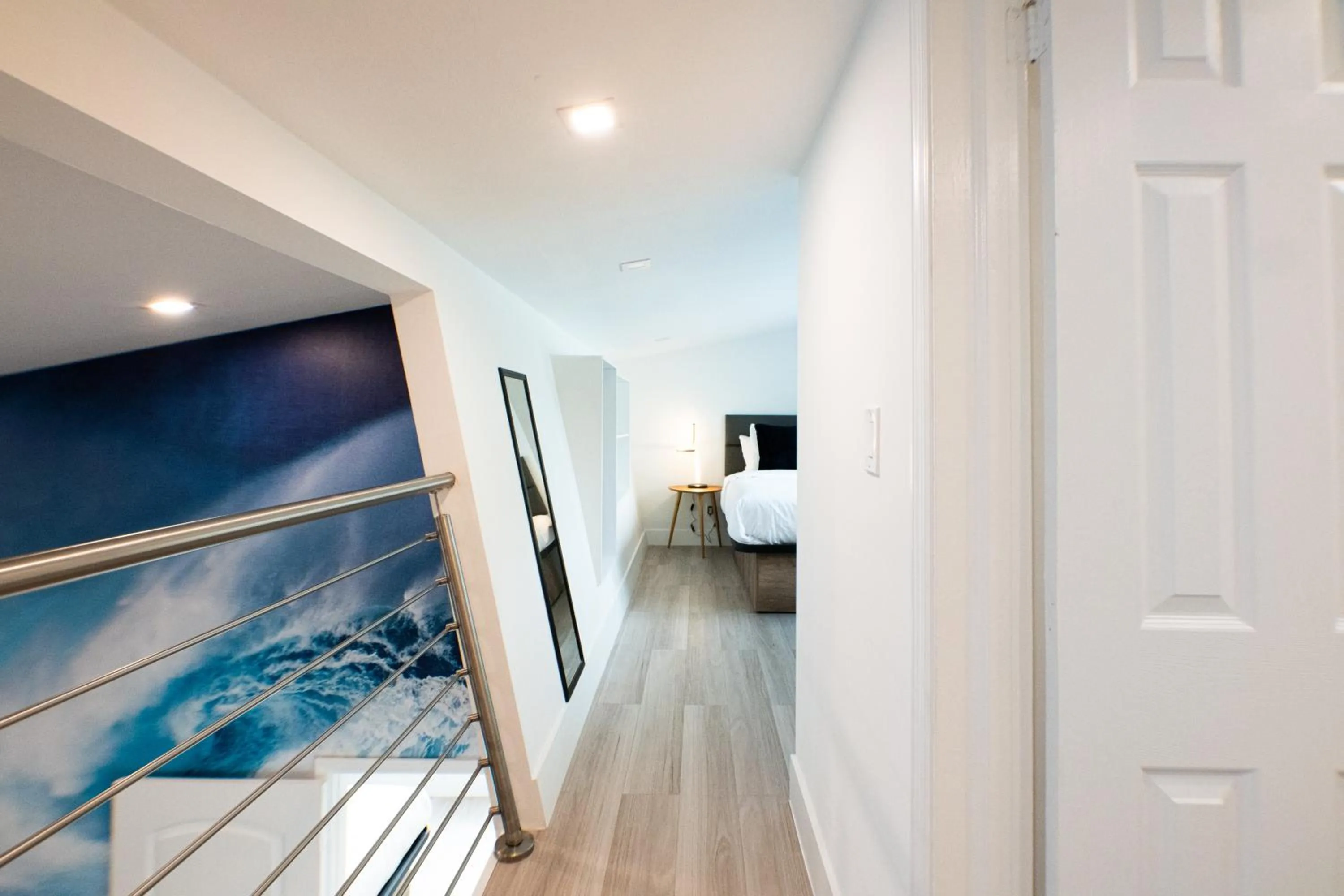 Bed in The Lauderdale Boutique Hotel