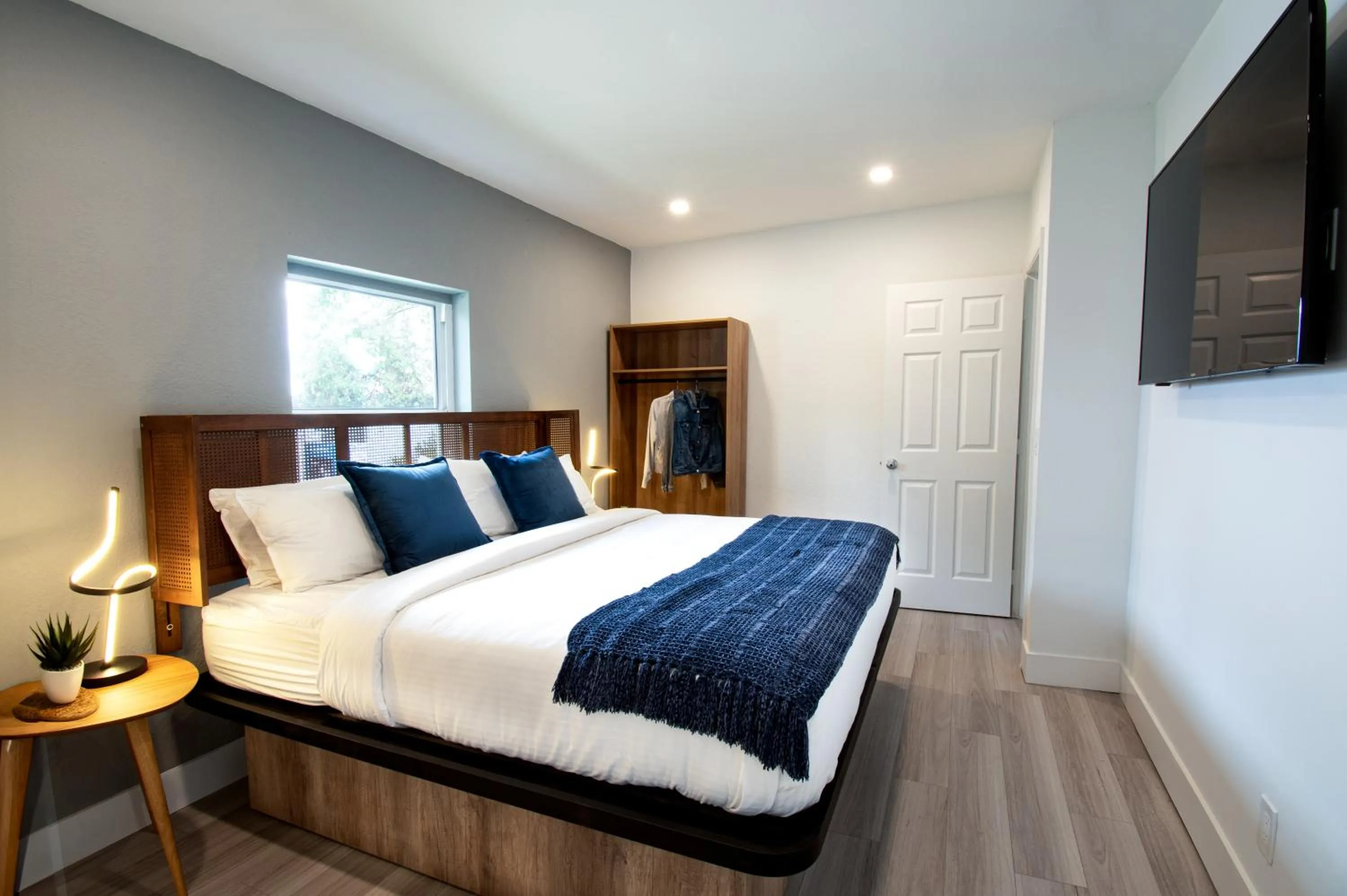 Bed in The Lauderdale Boutique Hotel