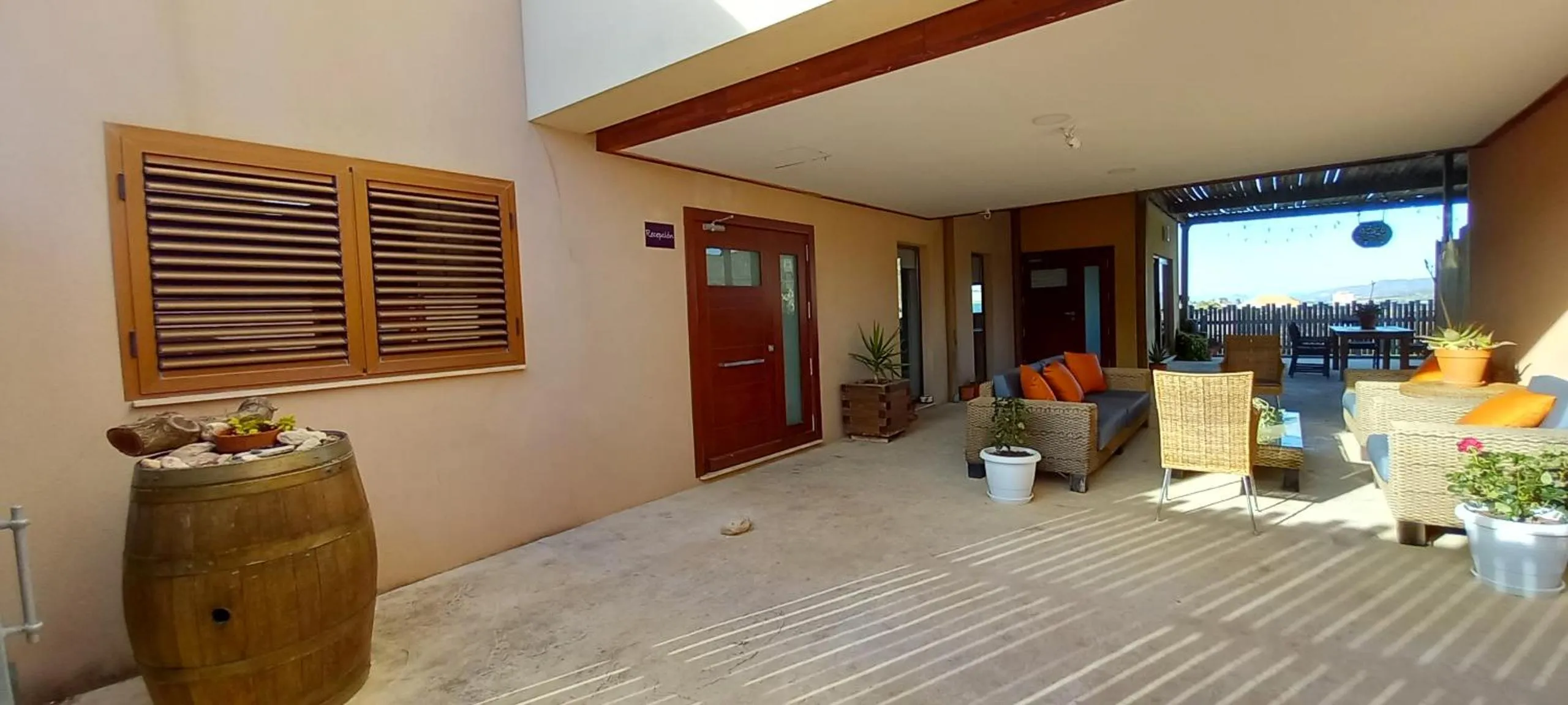 Lobby or reception in Hotel Makasa