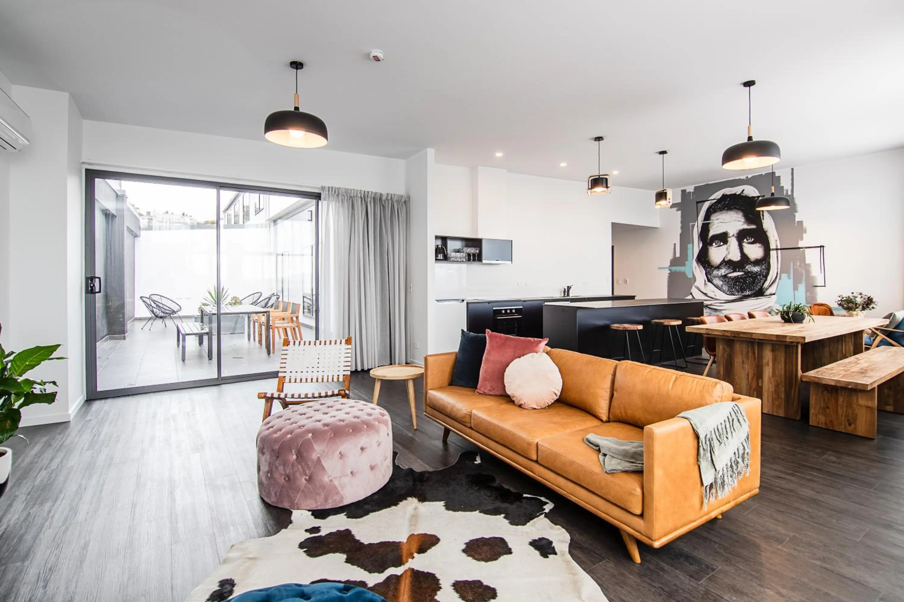 Seating area in Change Overnight