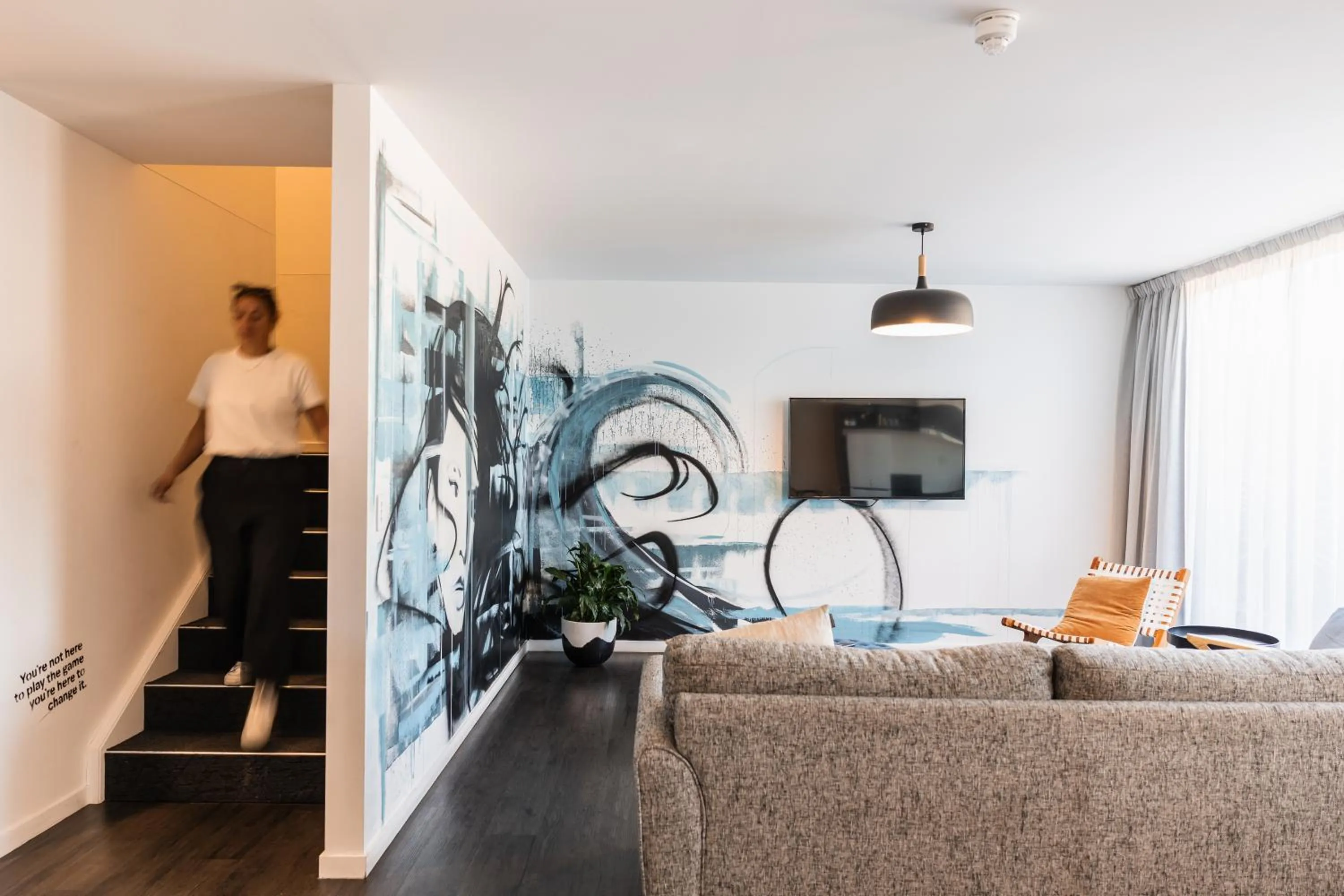 Living room in Change Overnight