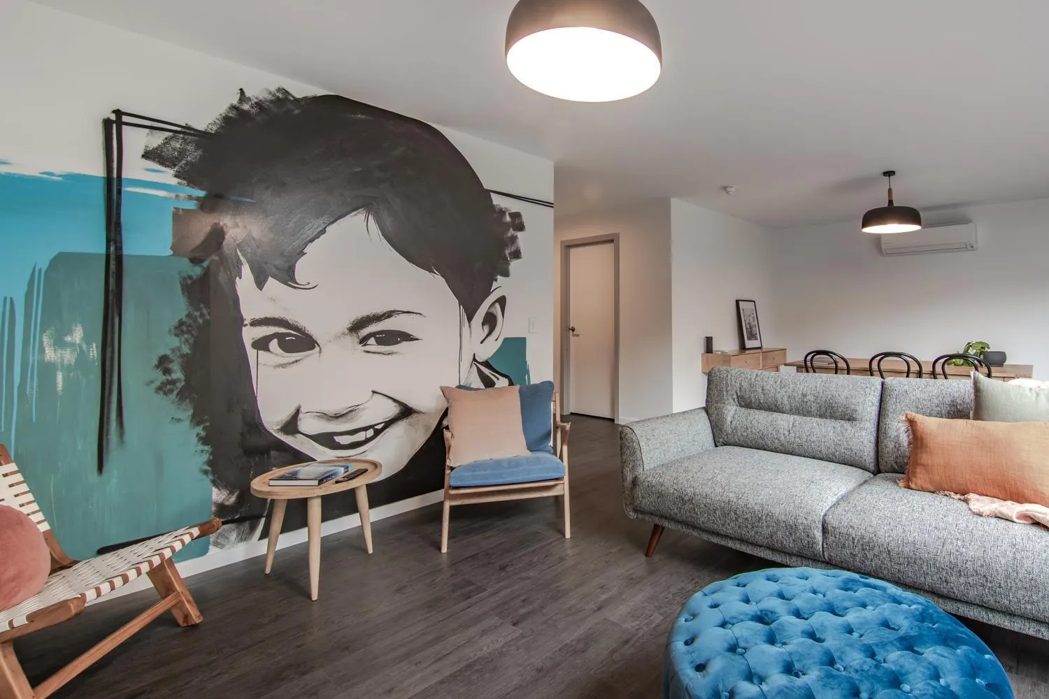 Living room in Change Overnight