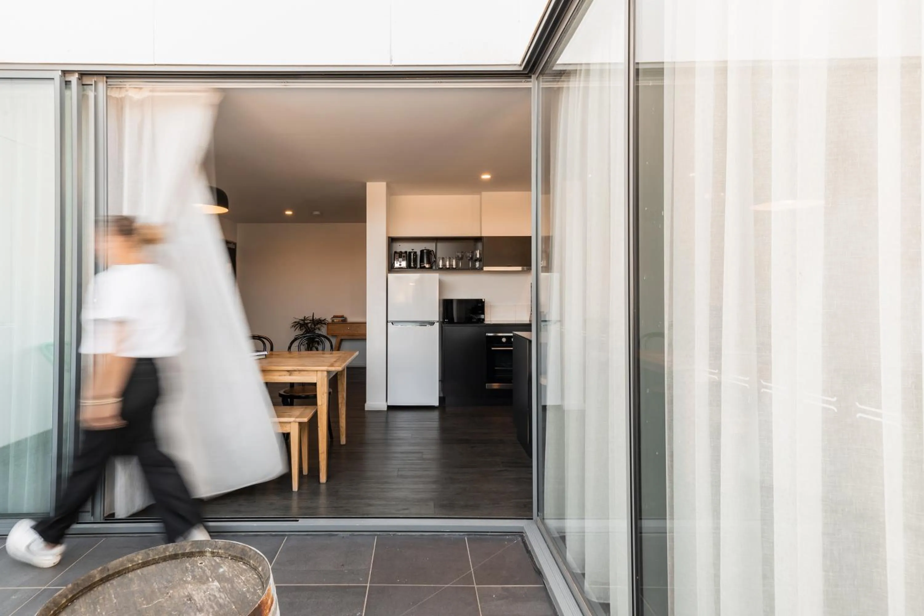 City view in Change Overnight