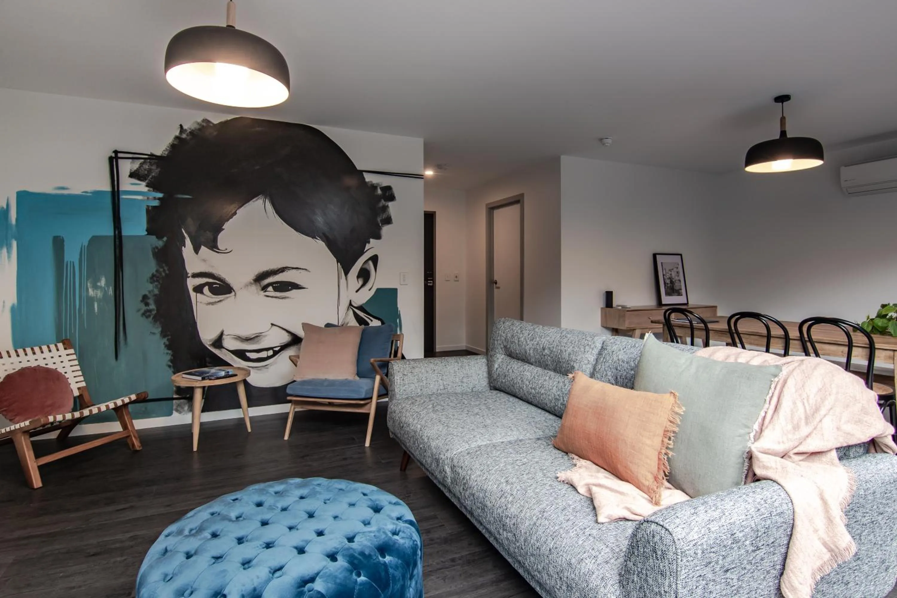 Living room in Change Overnight