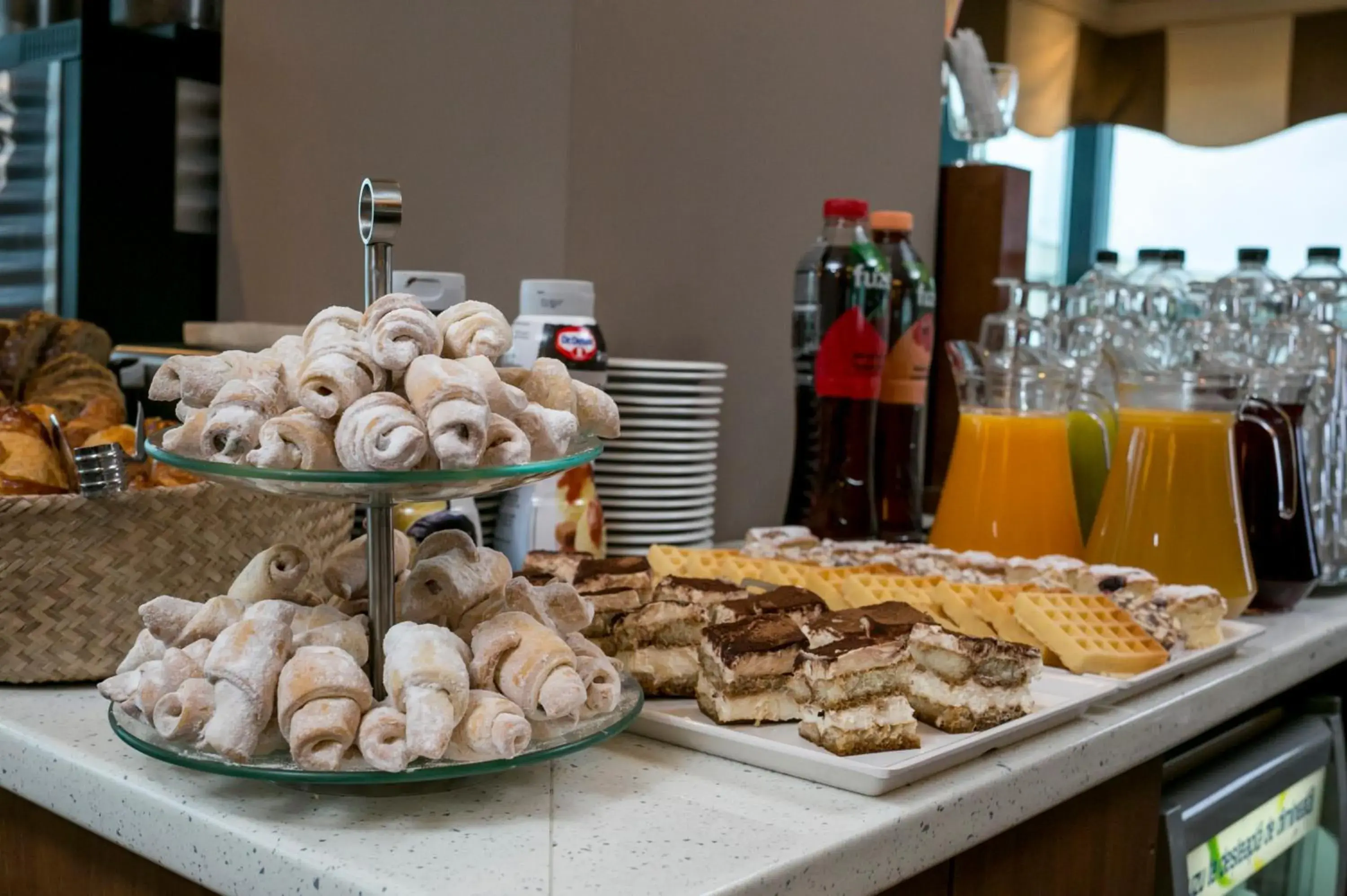 Buffet breakfast in Orhideea Residence & Spa Buffet breakfast in Orhideea Residence & Spa