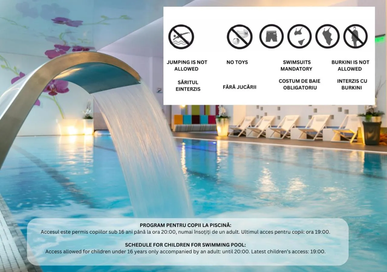 Swimming pool in Orhideea Residence & Spa