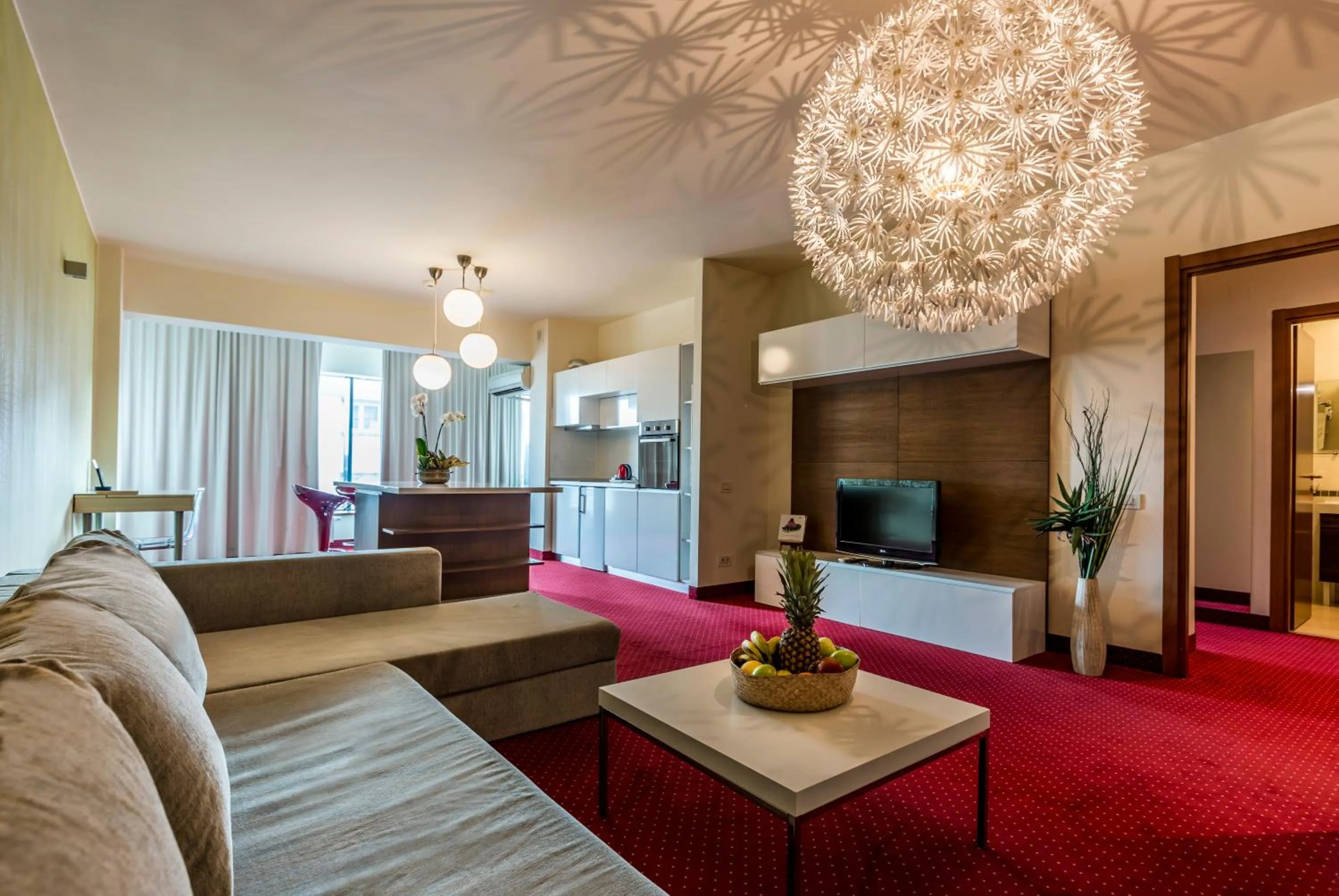 Living room in Orhideea Residence & Spa