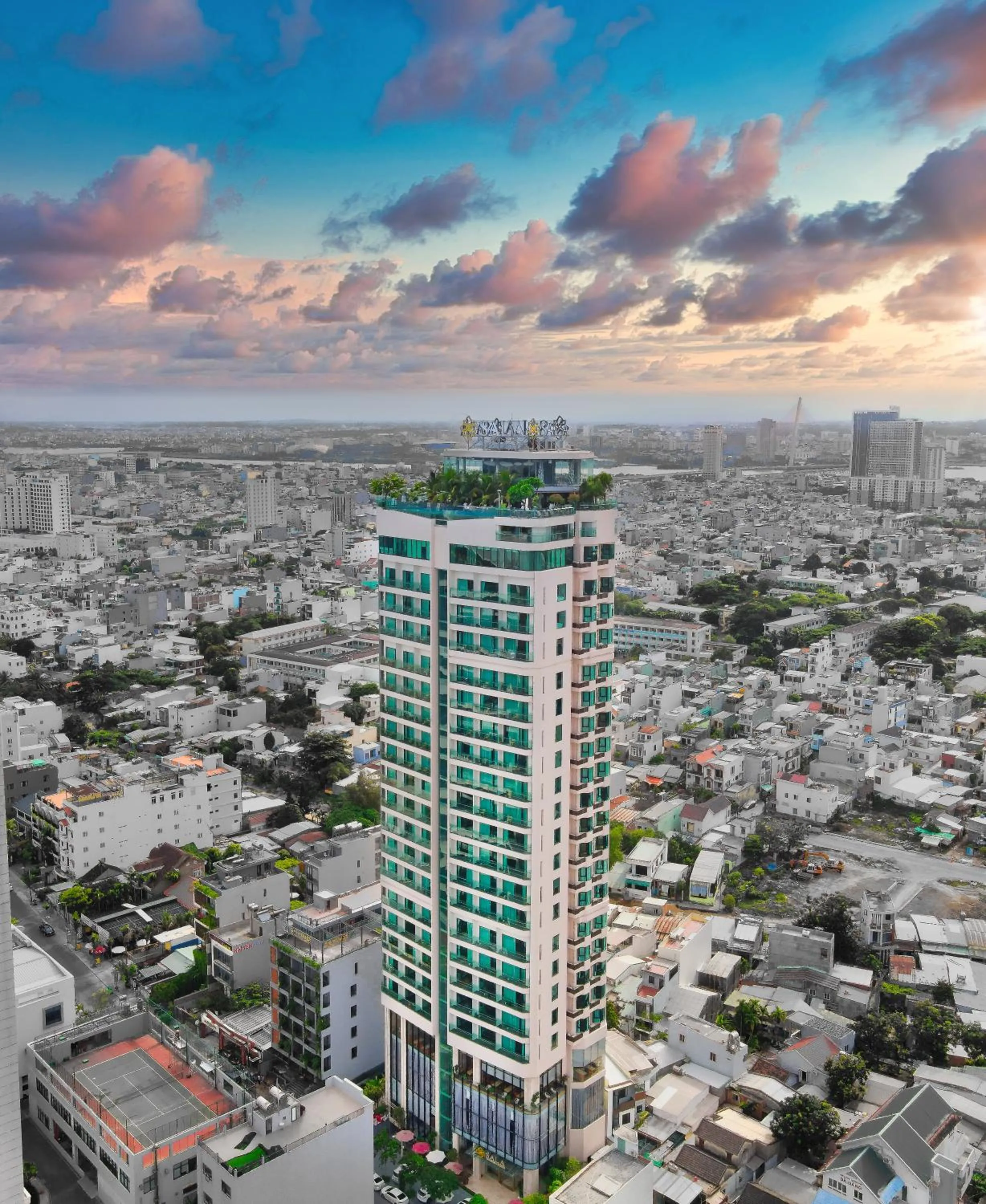 Property building in Sala Danang Beach Hotel