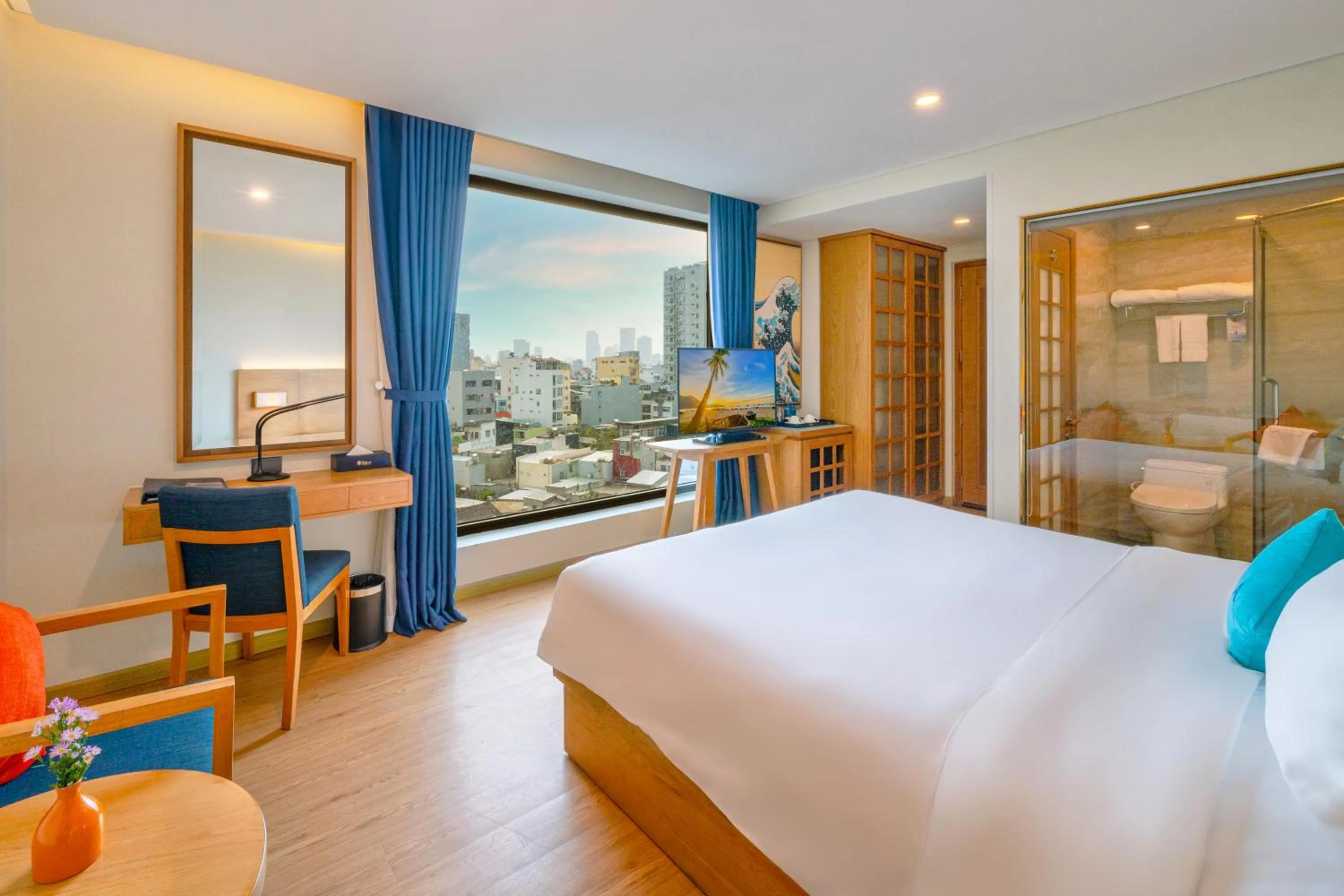 TV and multimedia, Bed in Sala Danang Beach Hotel