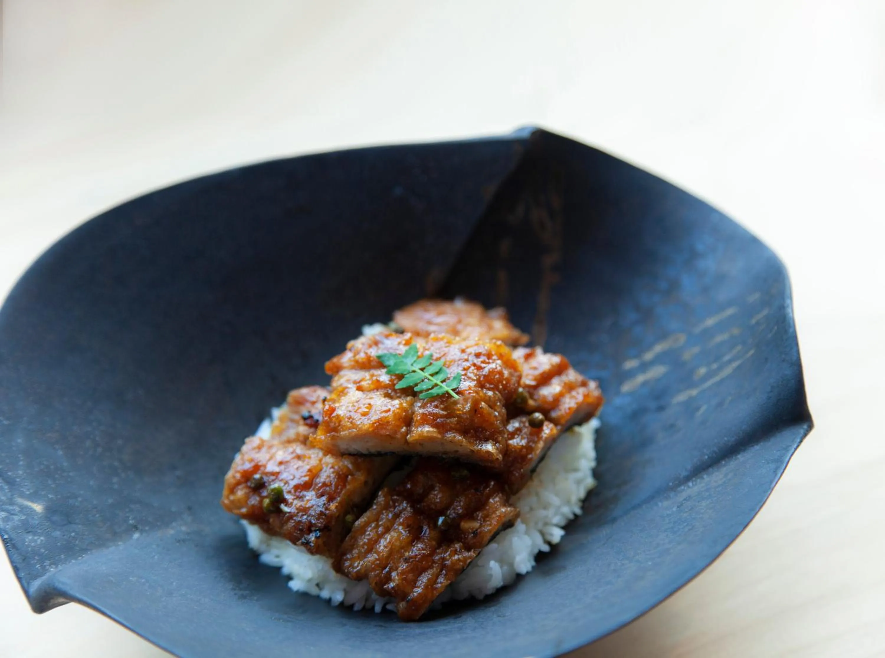 Food and drinks in modern ryokan kishi-ke