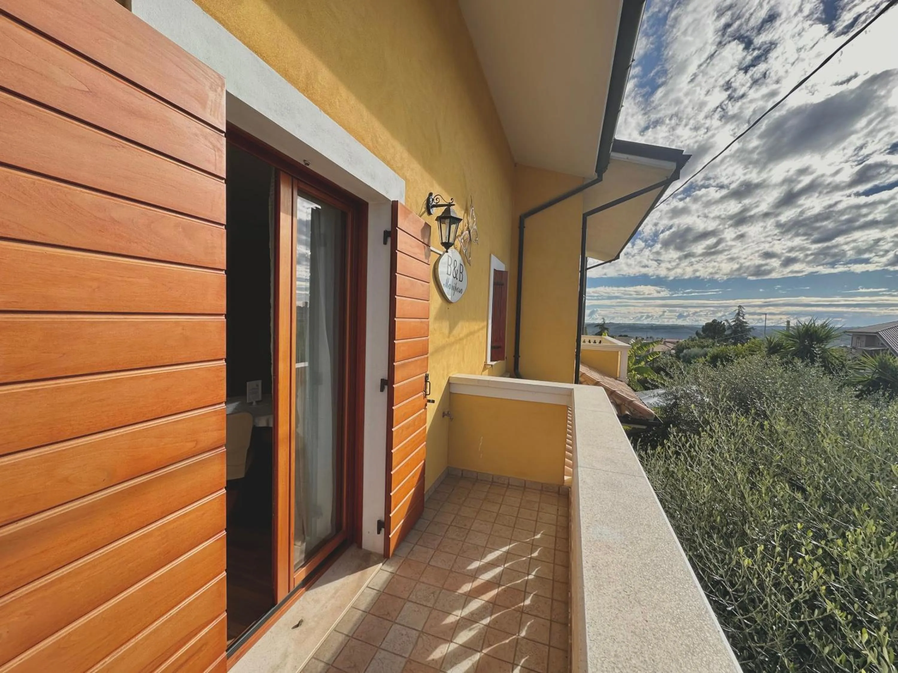 Balcony/Terrace in B&B Mariposa