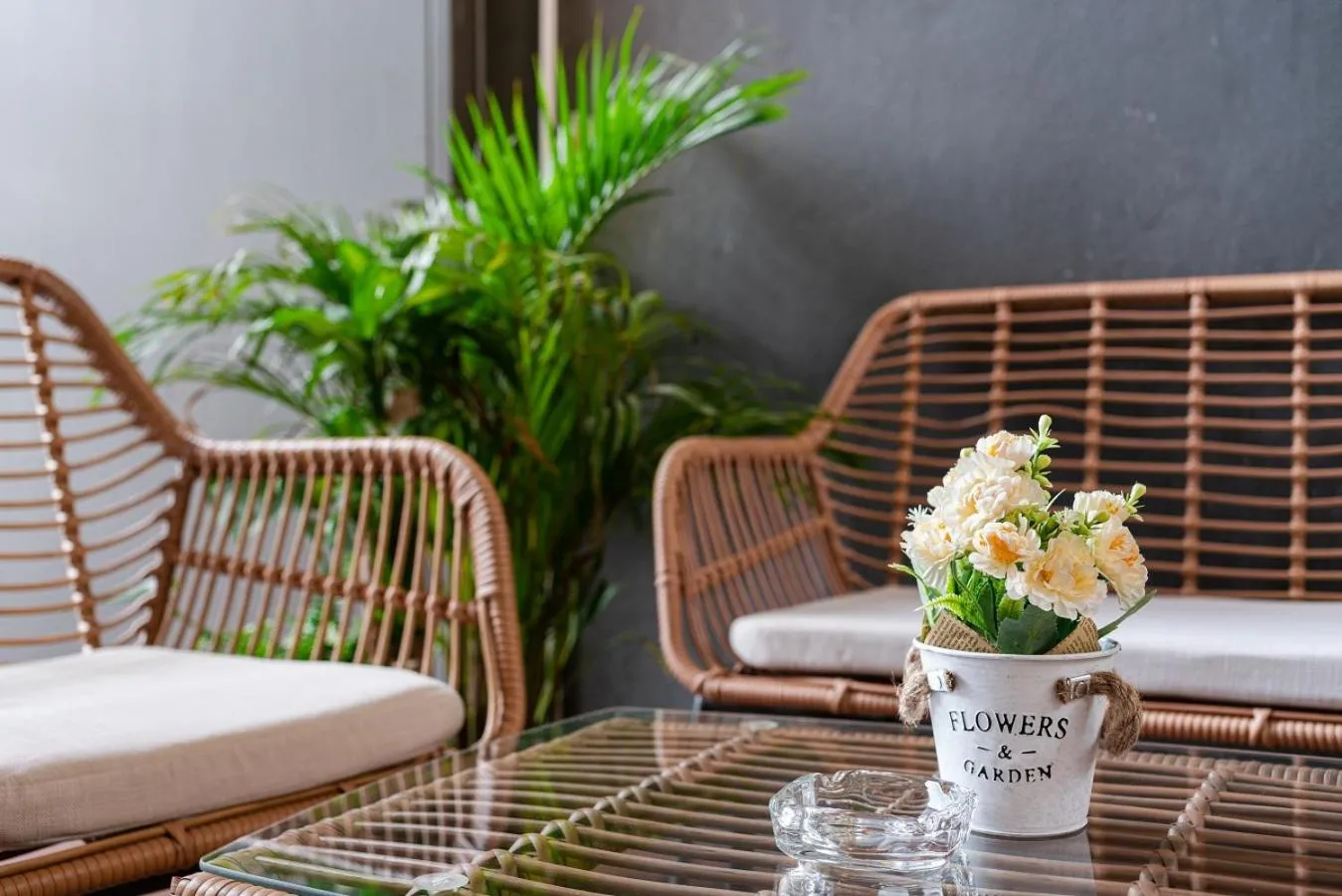 Seating area in Aspira Gems Center Silom