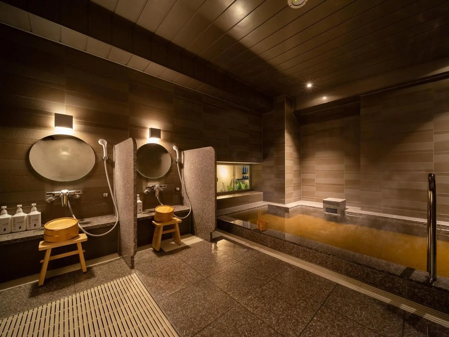 Hot Spring Bath in Super Hotel Premier Obihiro Ekimae