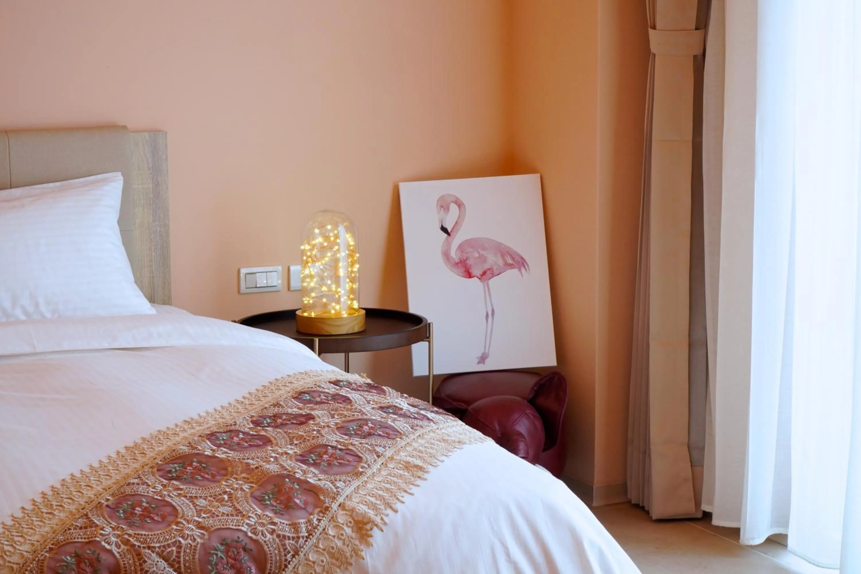 Bed in Little Piggy B&B