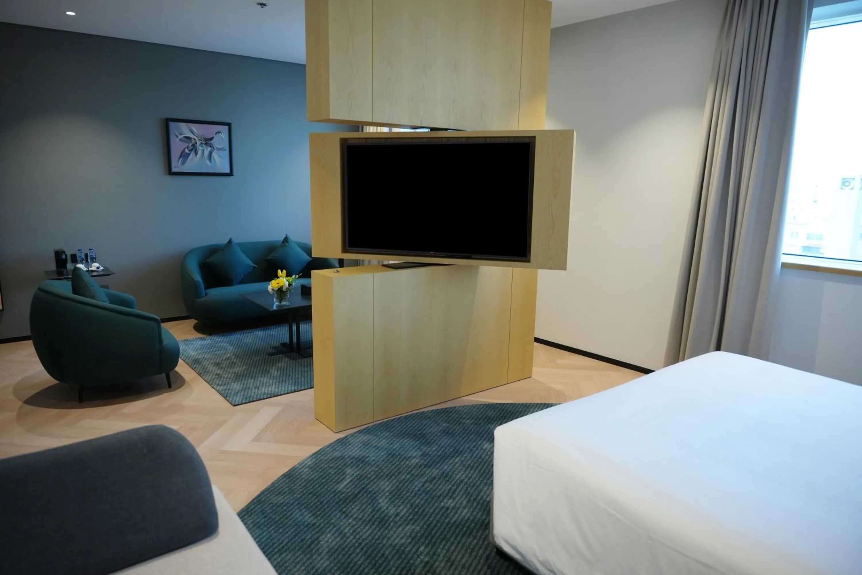 TV and multimedia, Bed in Novotel Riyadh Al Anoud