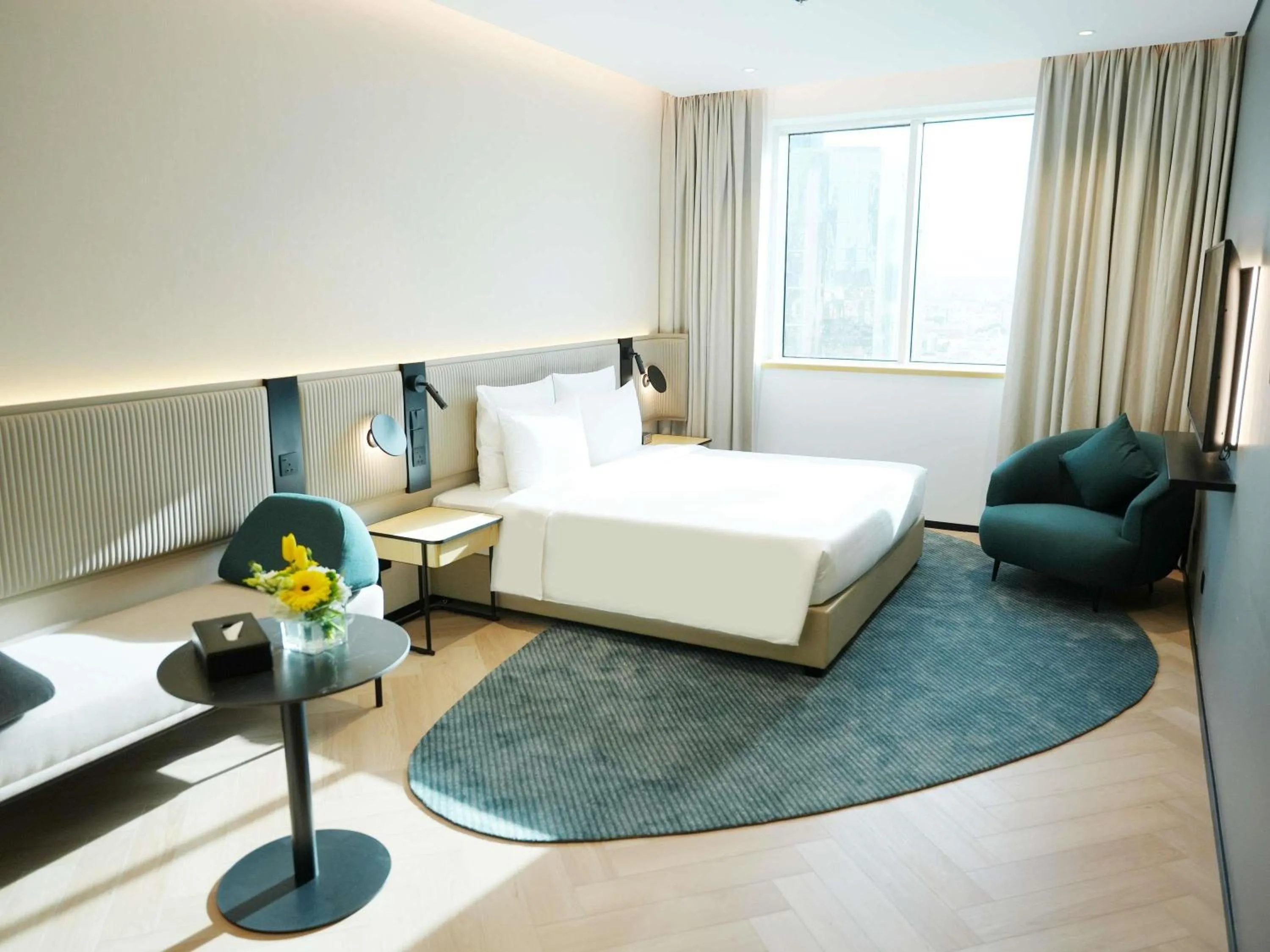 Bedroom, Bed in Novotel Riyadh Al Anoud