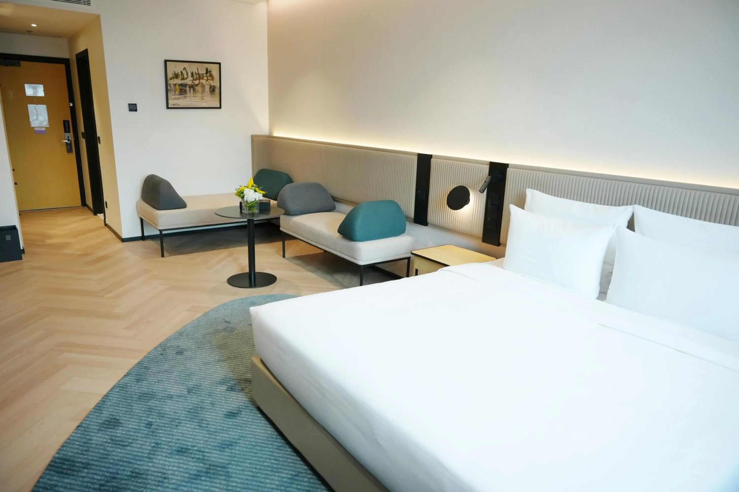 Photo of the whole room, Bed in Novotel Riyadh Al Anoud