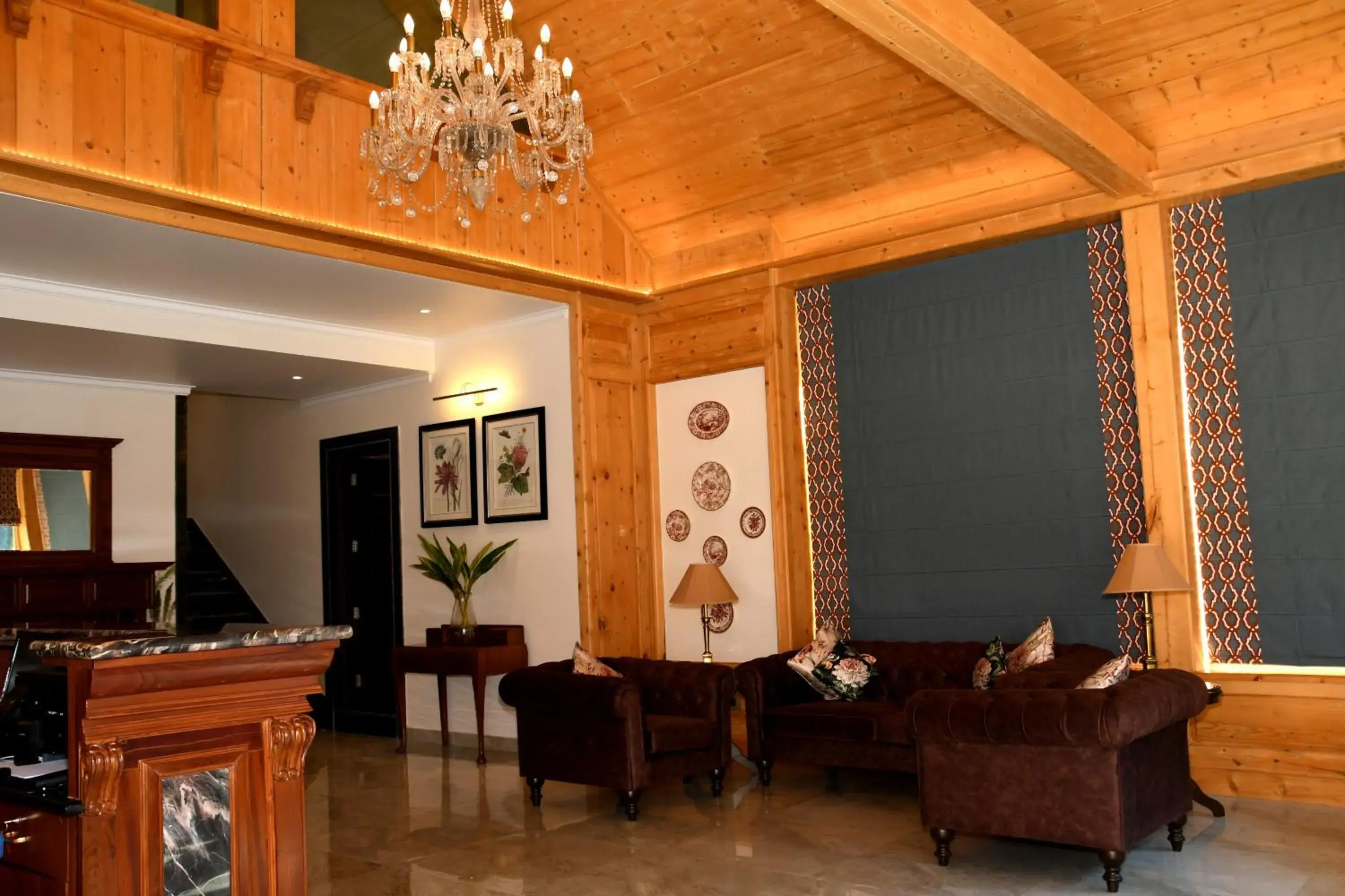 Lobby or reception in Mastiff Villa Camellia by OTHPL Lobby or reception in Mastiff Villa Camellia by OTHPL