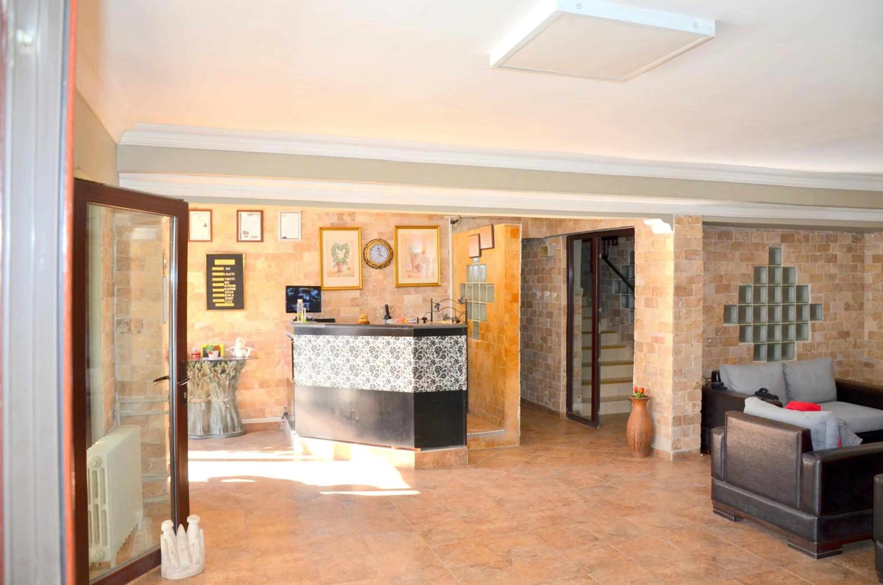Lobby or reception in Elite Hotel City Center Saray Bed and Breakfast