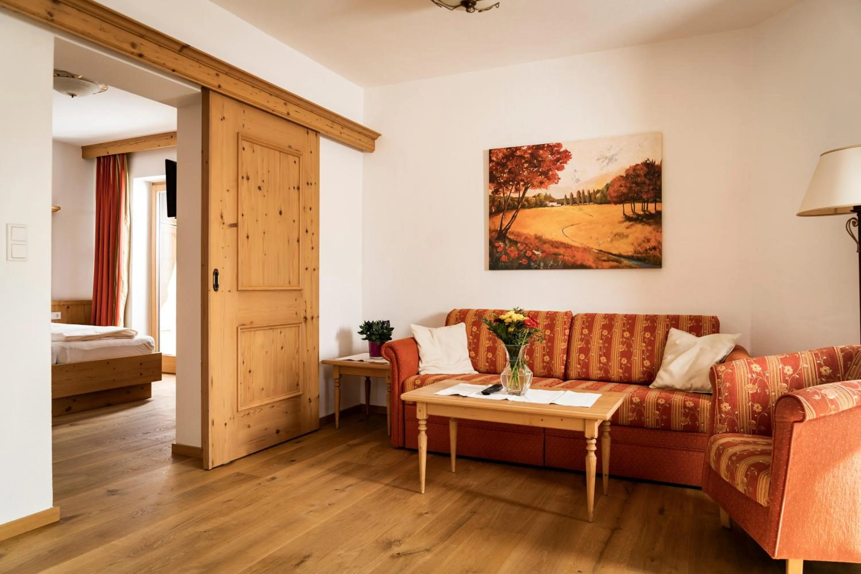 Bed in Landhotel Föhrenhof Ellmau